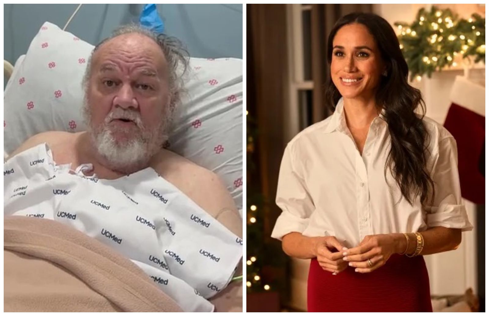 梅根父親左腿截肢！等不到女兒電話　病榻前喊話「死前想再見她一面」