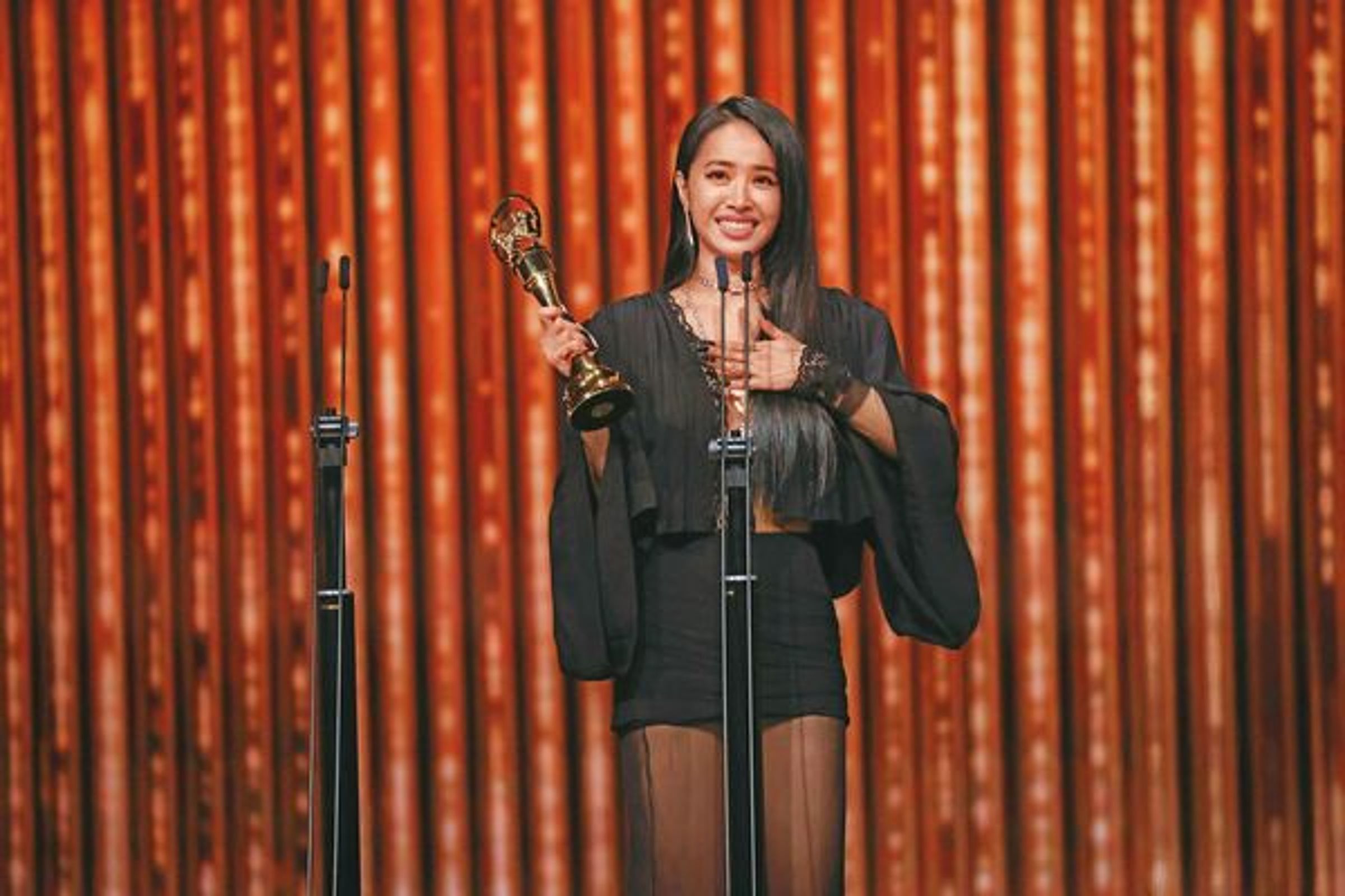 蔡依林獲得今年金曲華語最佳女歌手,近期忙完《PLEASURE》巡演行程,除了持續投入音樂創作,也安排時間休息充電。(台視提供)