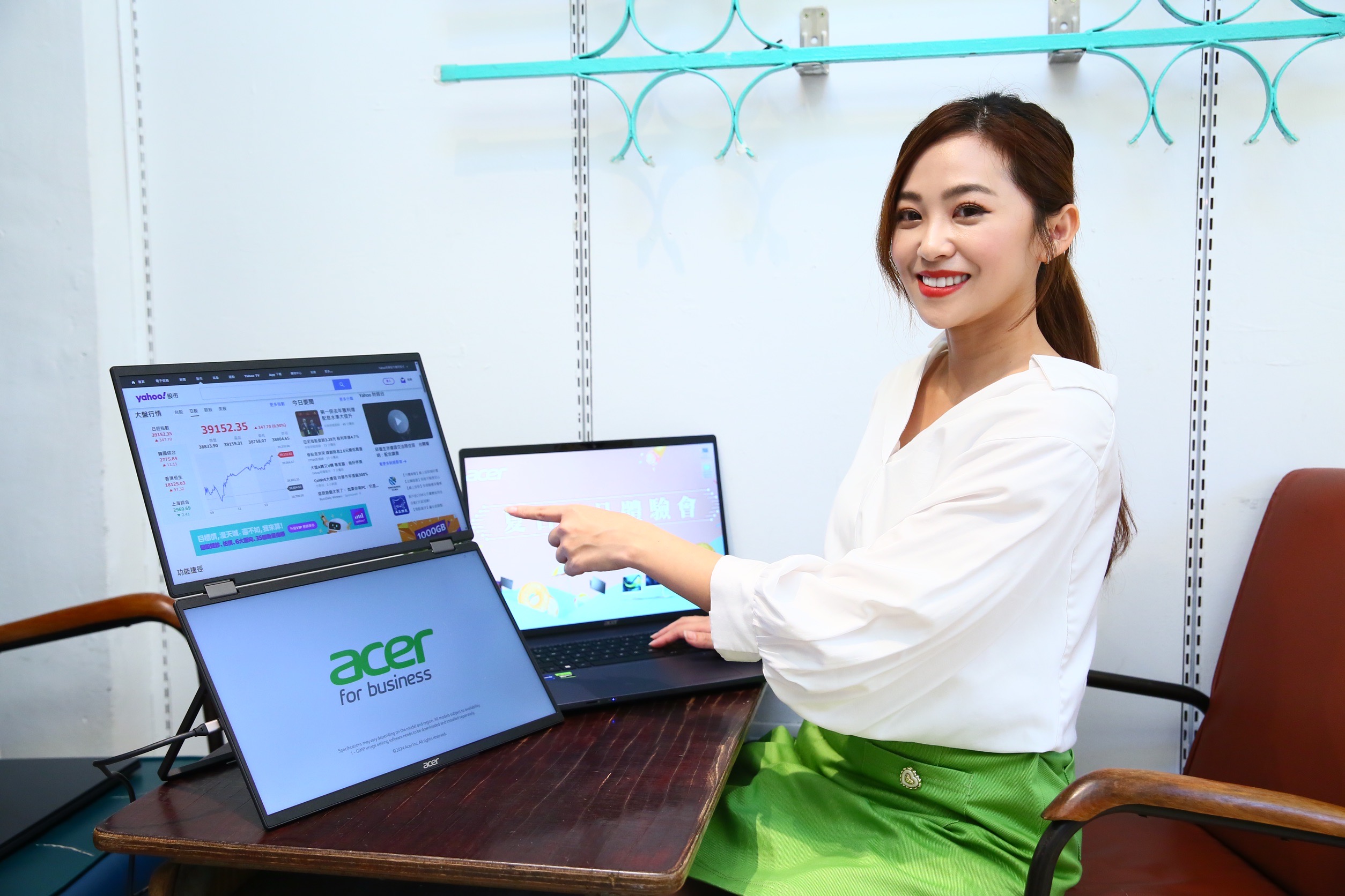 宏碁推出20多款新品，搶攻下半年AI PC換機潮。