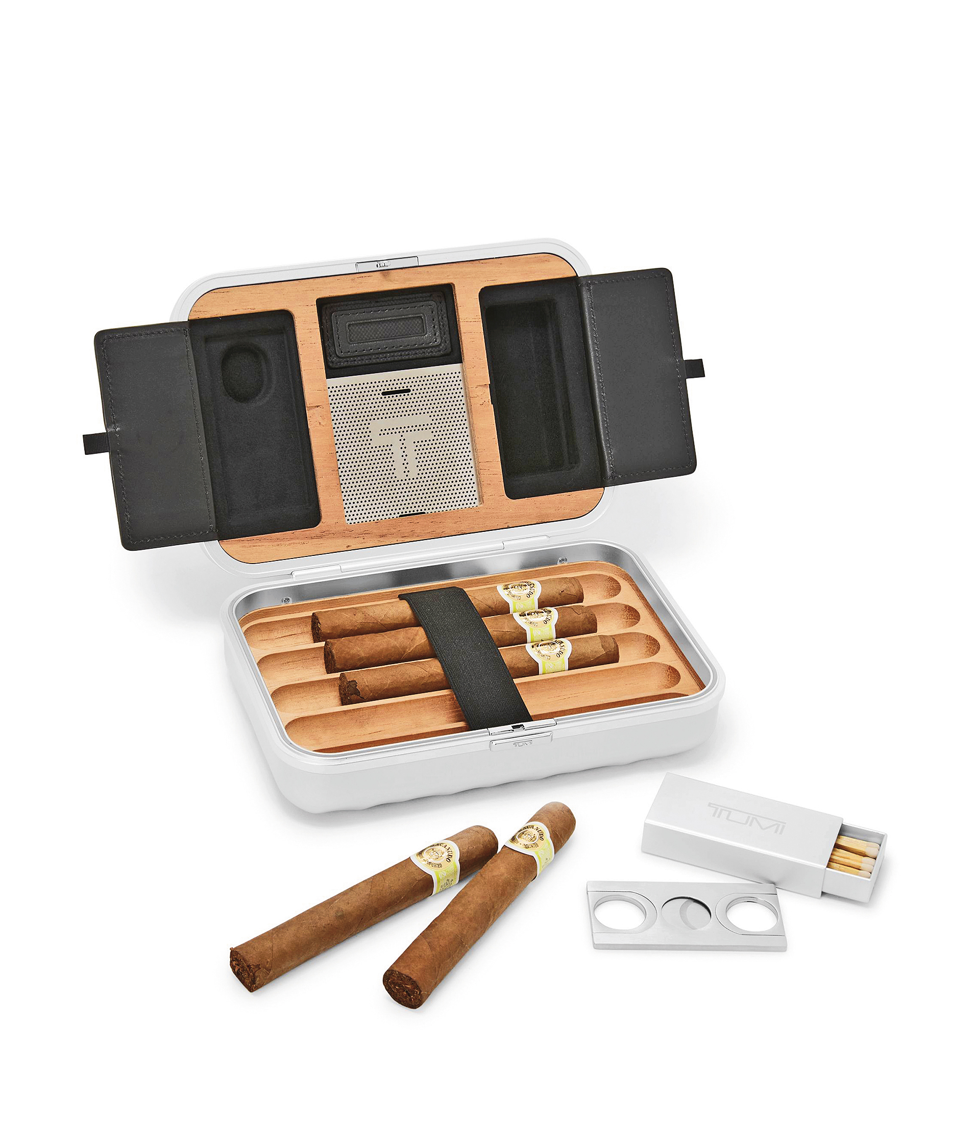 19 Degree Aluminum Cigar Case鋁合金雪茄盒。NT$21,800