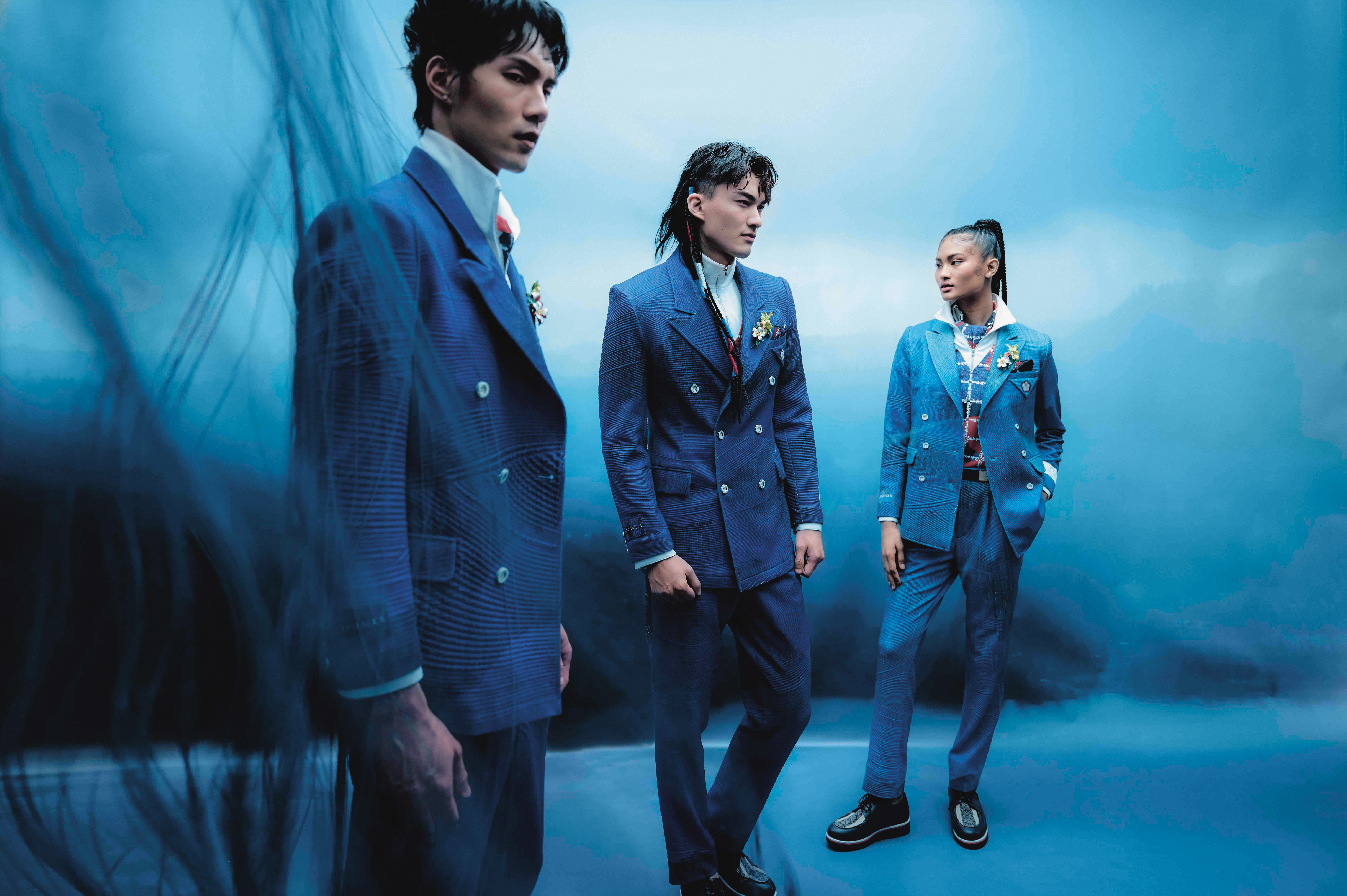 周裕穎領軍設計的進場服，被譽為「中華隊史上最美奧運制服」。（JUST IN XX提供）