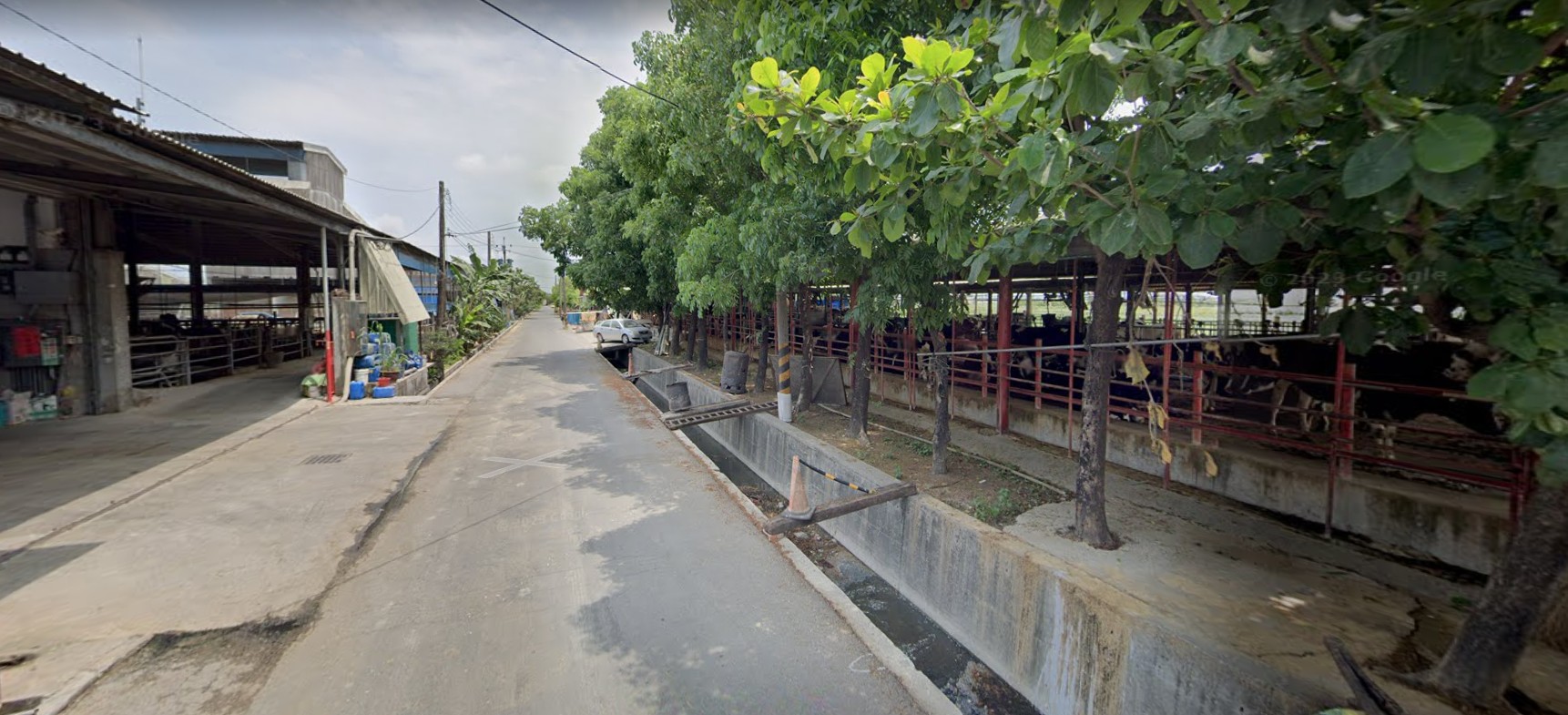 彰化檢警今到案例場搜索帶回2人。(GOOGLE MAPS)