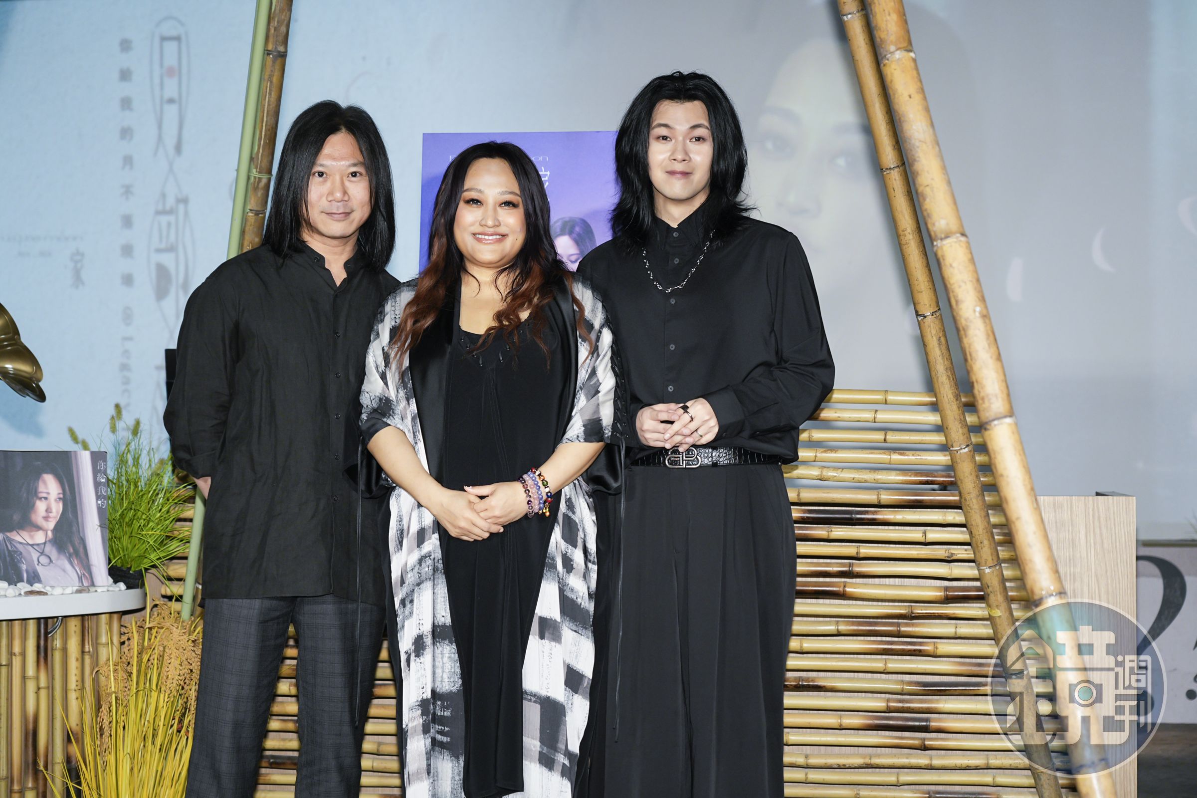 家家慶功記者會邀來音樂總監五月天瑪莎與麋先生主唱聖皓力挺。