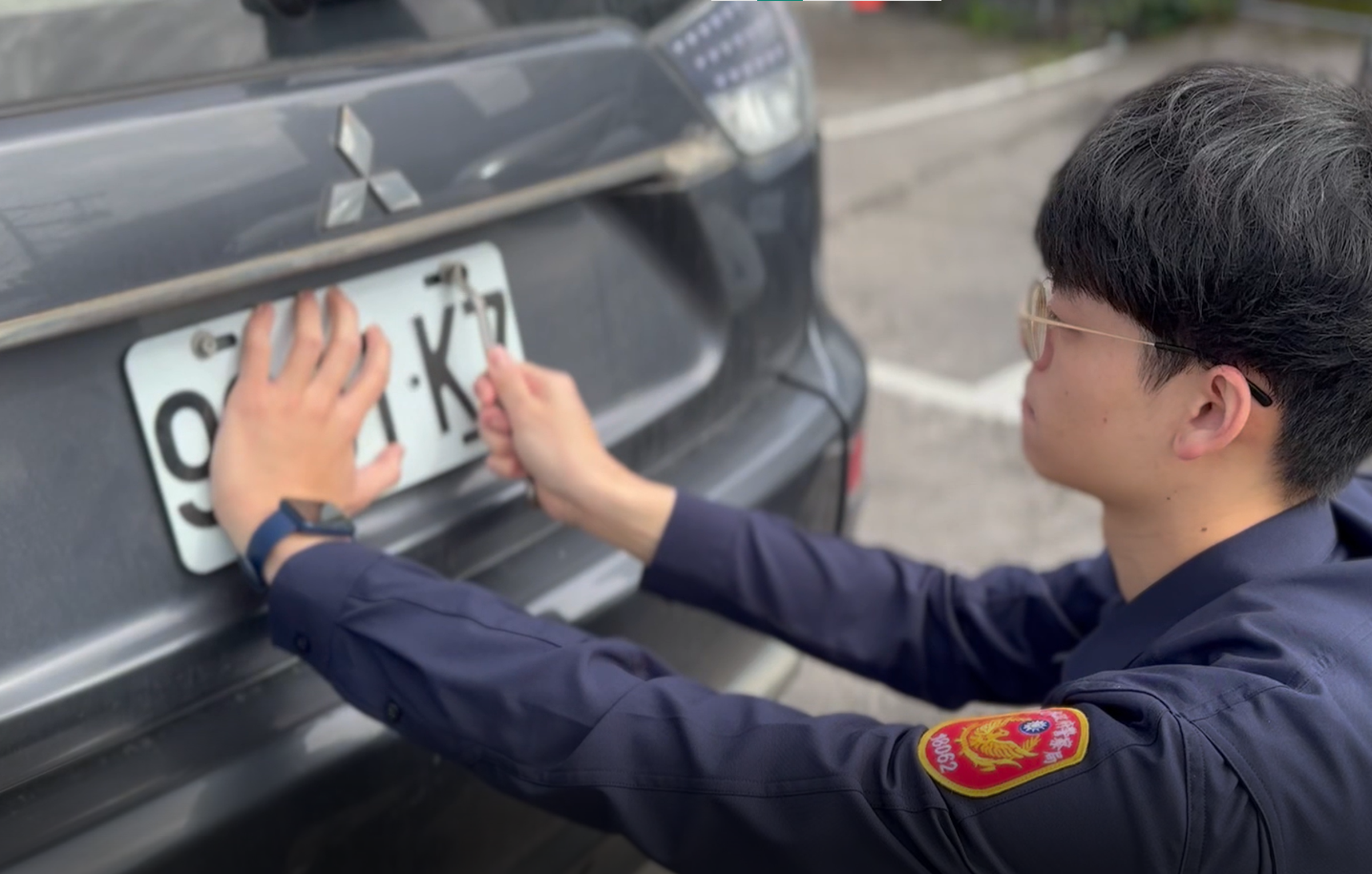 酒駕當場扣繳牌照，增加民眾違規遭扣牌的機會。（警方提供）