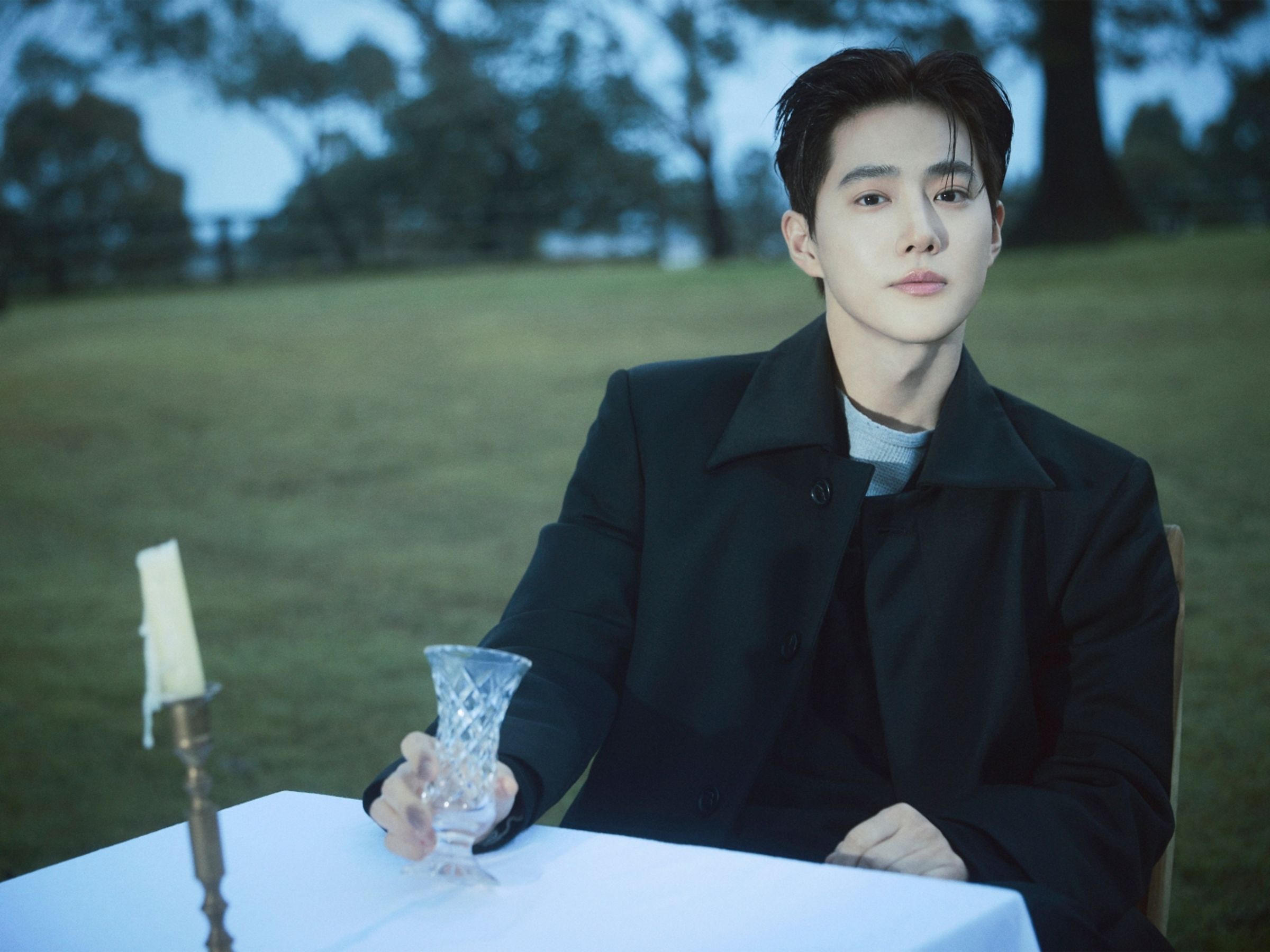 EXO隊長SUHO曾向台灣粉絲約定想再來台見大家。(SM Entertainment 提供)