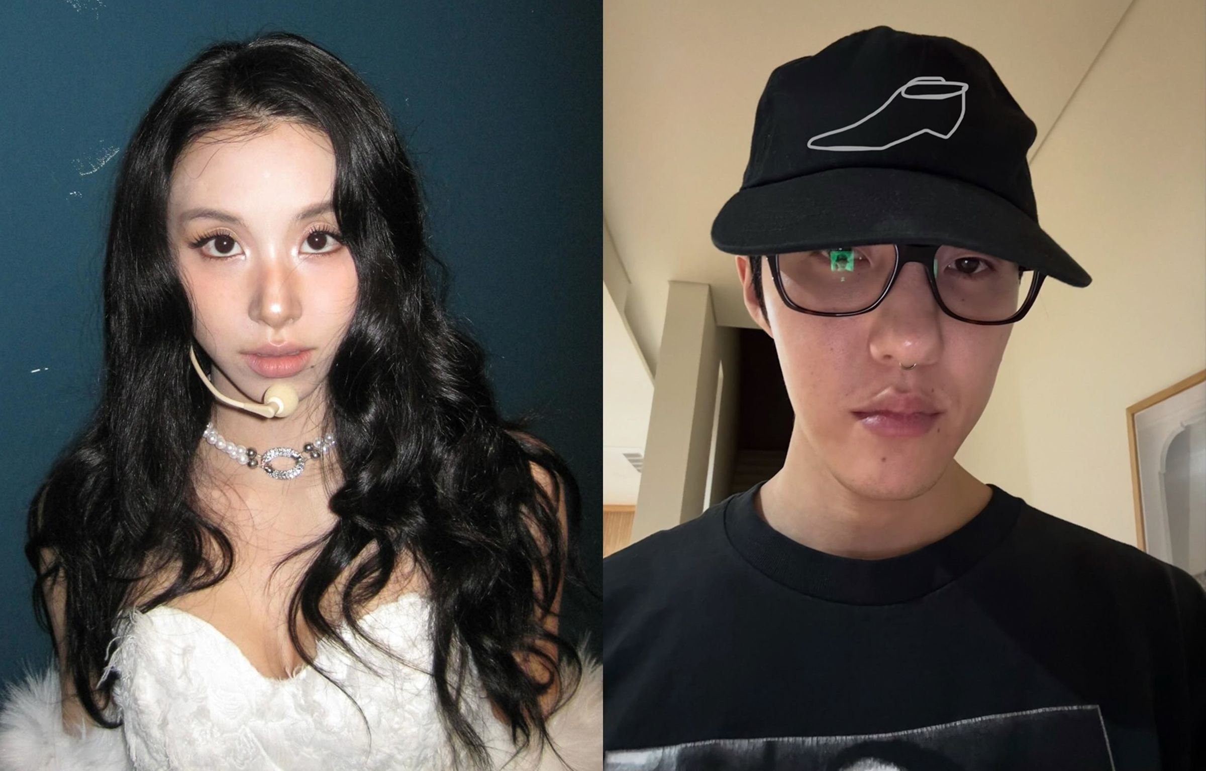彩瑛、Zion.T經紀公司隨後發起迅雷不及掩耳的反擊，發表聯合官方聲明強烈否認分手。（翻攝自彩瑛、Zion.T IG）