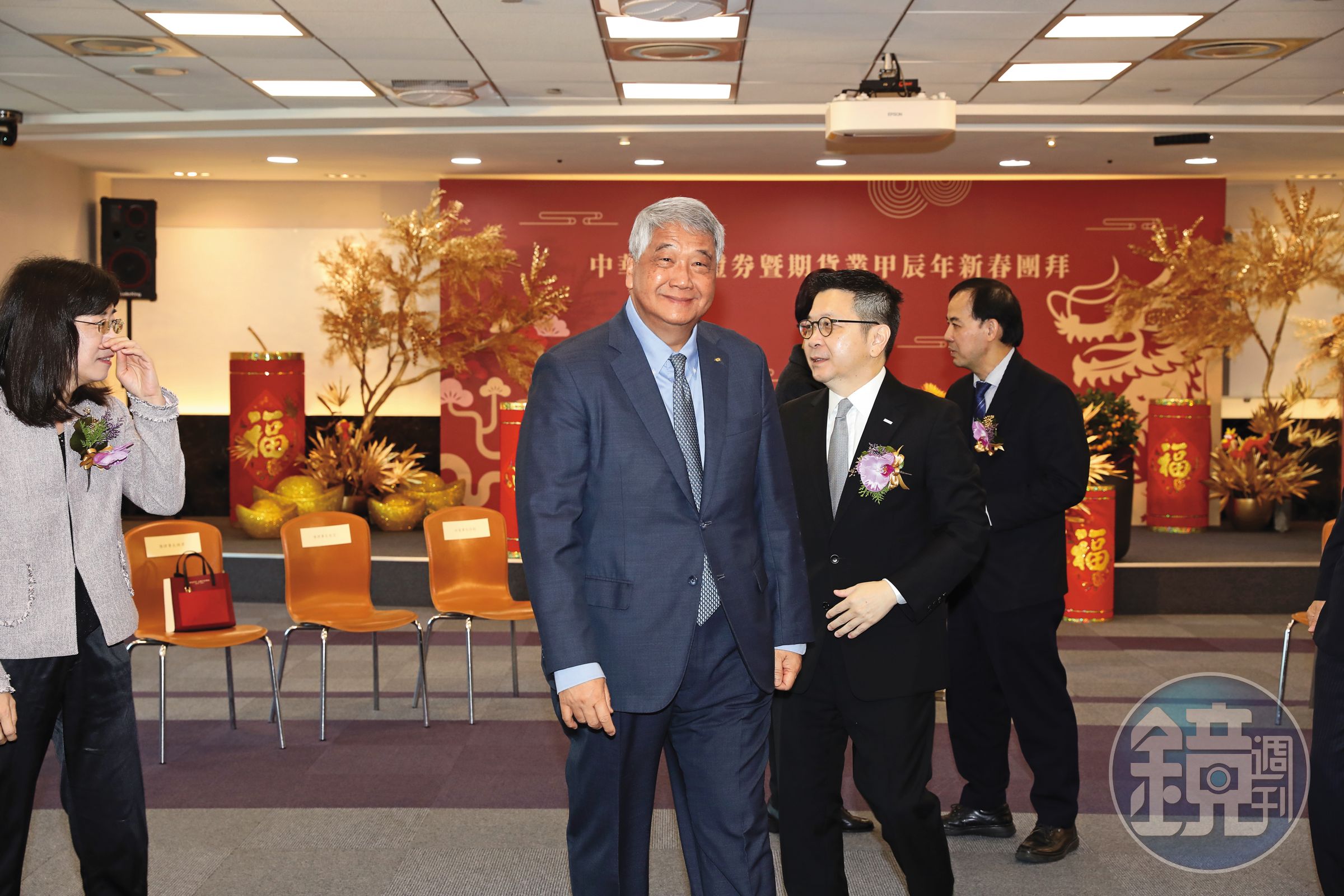 券商公會理事長陳俊宏（圖）爭取續任，今年要再度對上凱基證副董座糜以雍。
