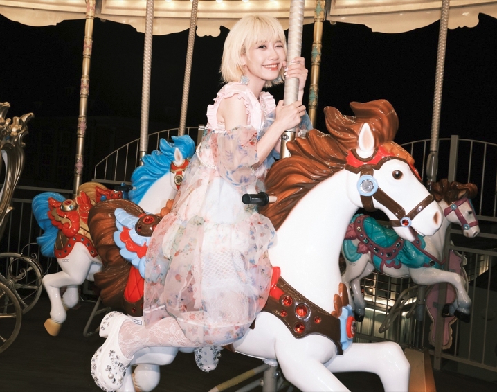 Lulu黃路梓茵成為人妻後，如今又宣告成為台語歌手。（天地合娛樂提供）