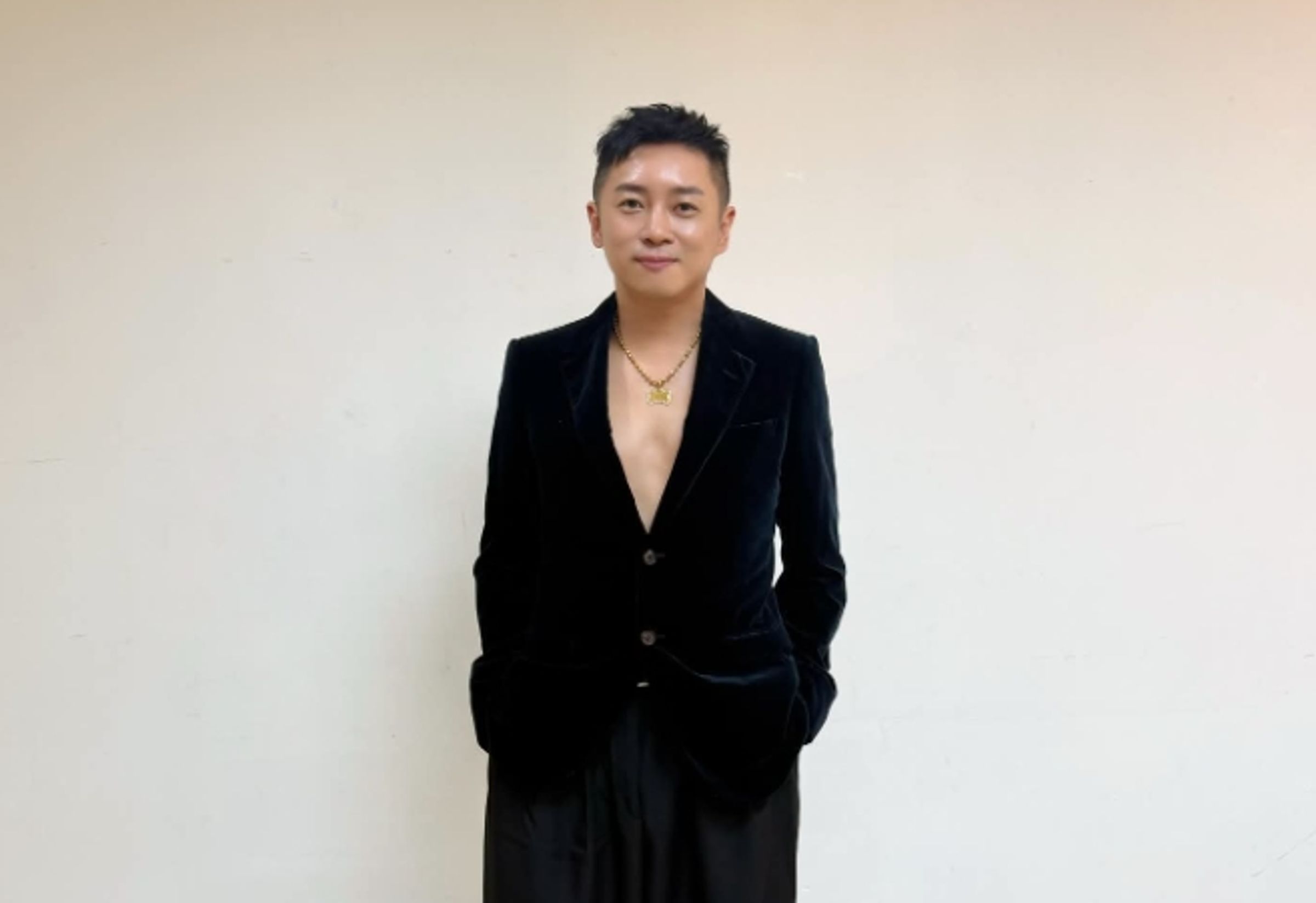 左光平被A-Lin點名「要打瘦瘦針」的橋段成為這次金曲獎的經典橋段之一。(翻攝自左光平Threads)