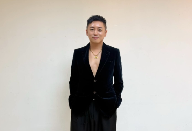 左光平被A-Lin點名「要打瘦瘦針」的橋段成為這次金曲獎的經典橋段之一。（翻攝自左光平Threads）