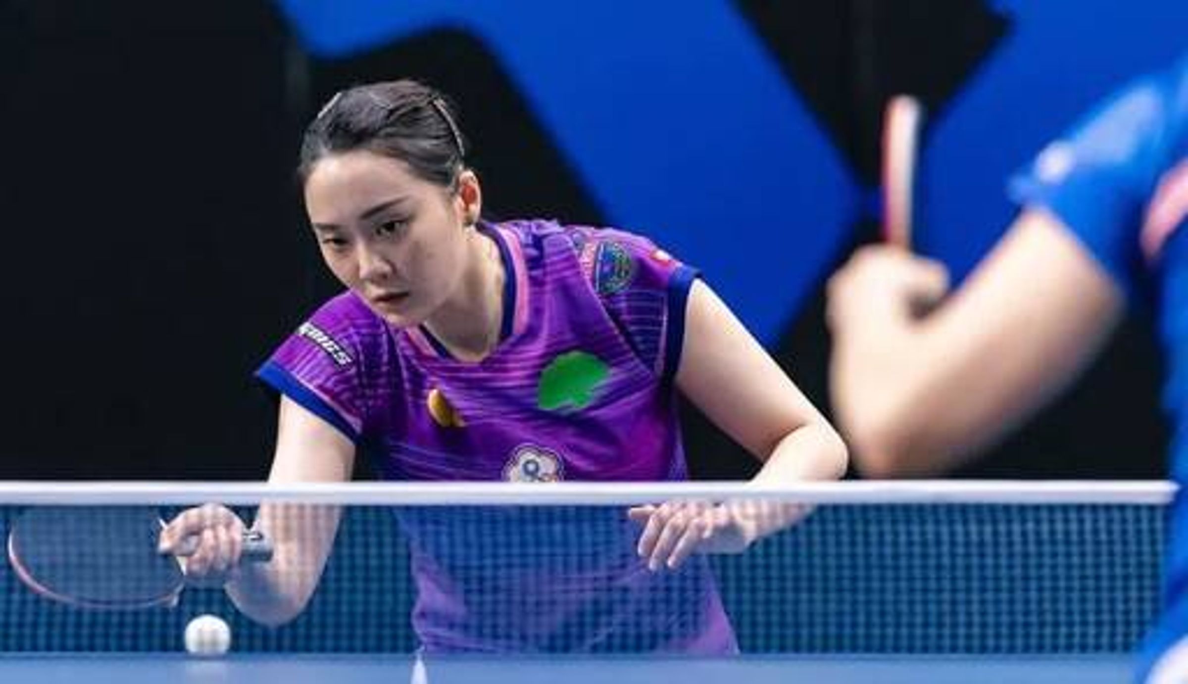 鄭先知（圖）2021年與陳思羽闖進東京奧運桌球女雙前8強。（翻攝自鄭先知IG）