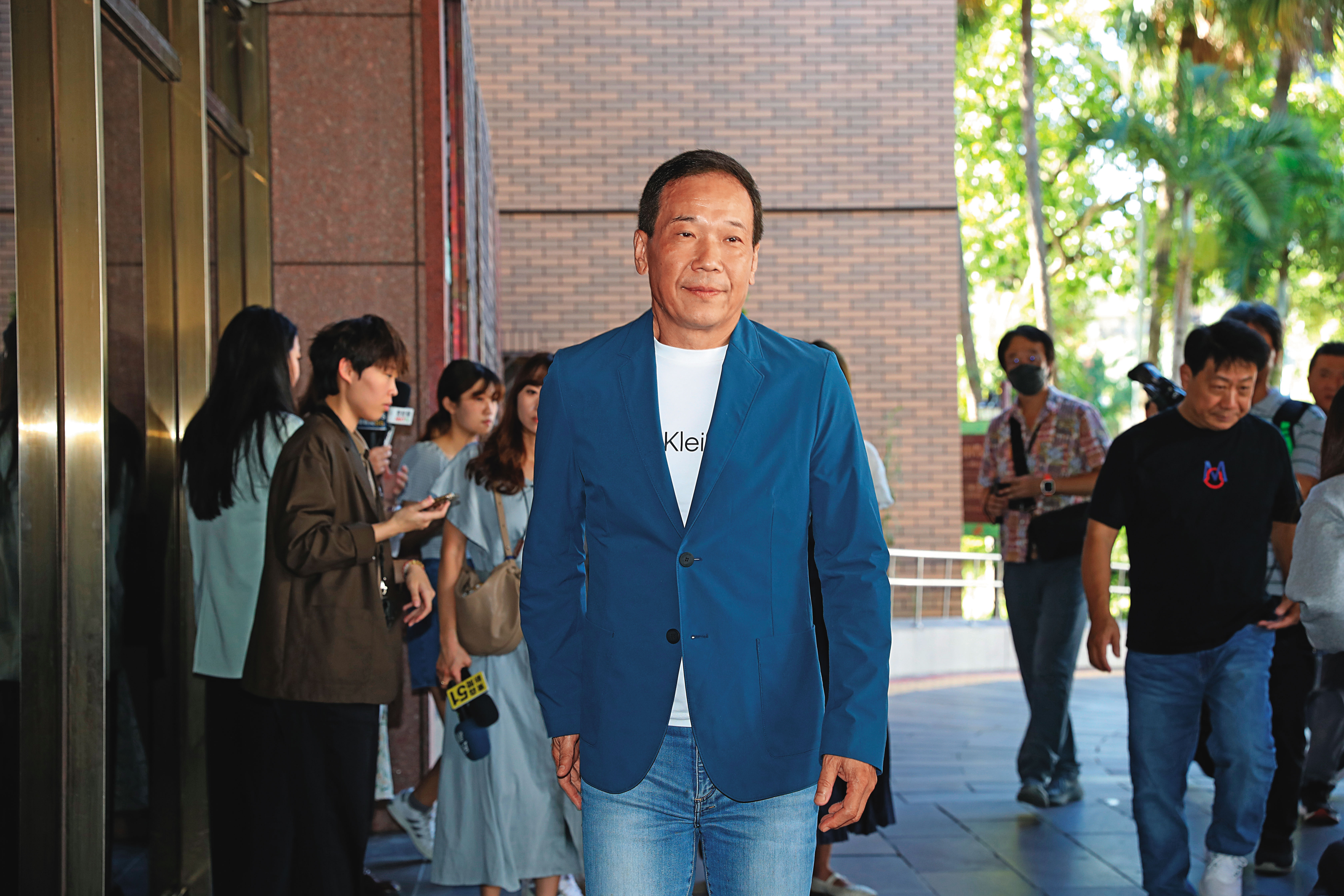 國民黨北市議員鍾小平反對藍白合,主張2黨要保持距離。