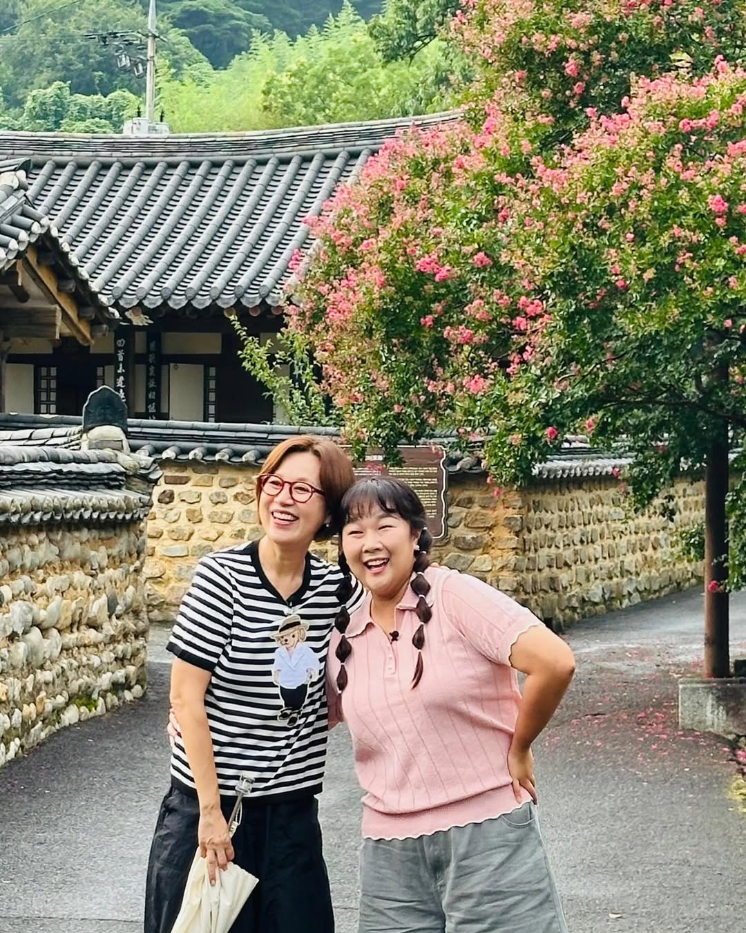 聽聞朴美善罹病，演藝圈好友們紛紛送上祝福。（翻攝自朴美善IG）