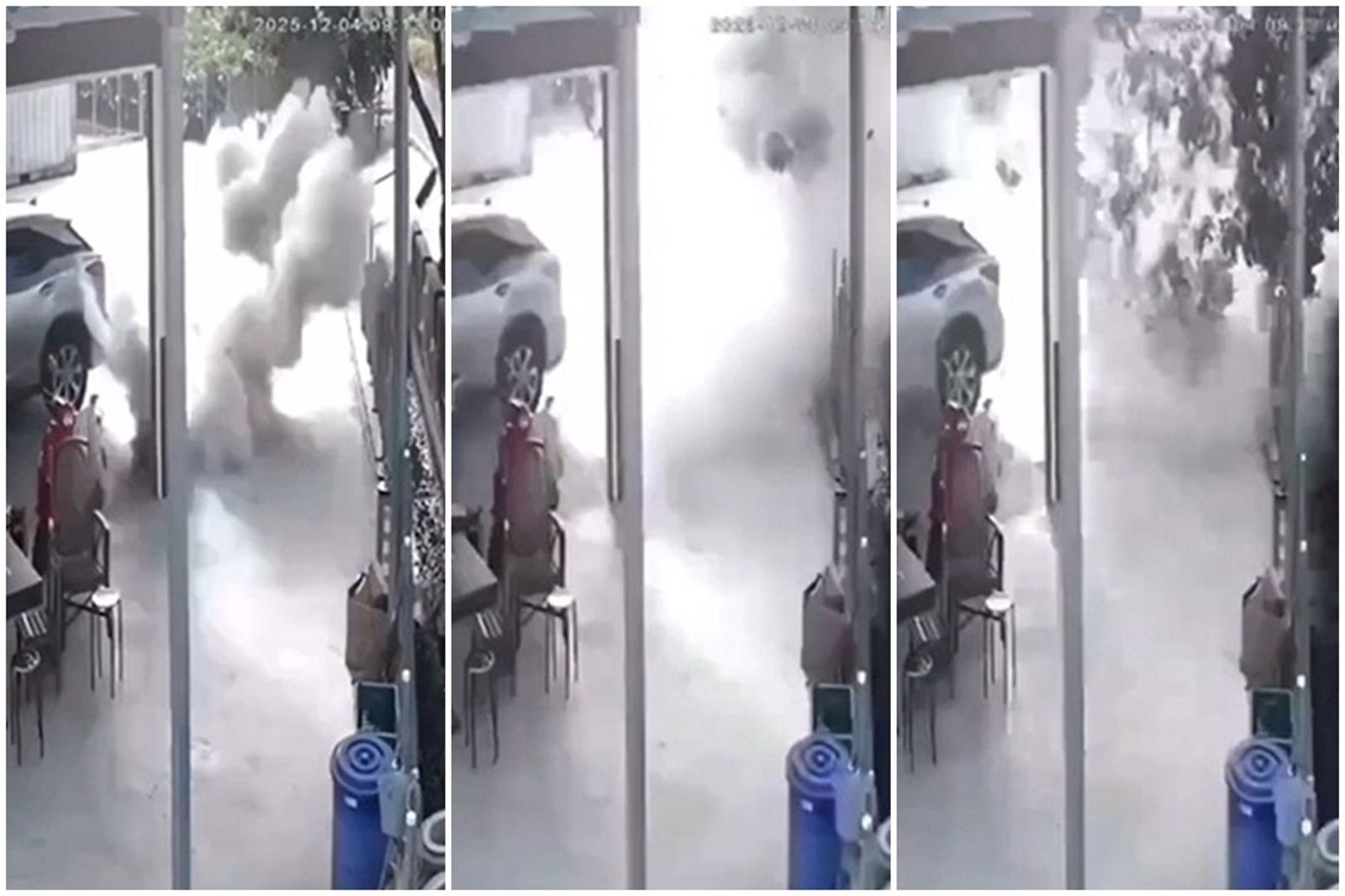 驚悚畫面曝光！陸軍彰化實彈演練出包　「榴彈射偏」波及3戶民宅