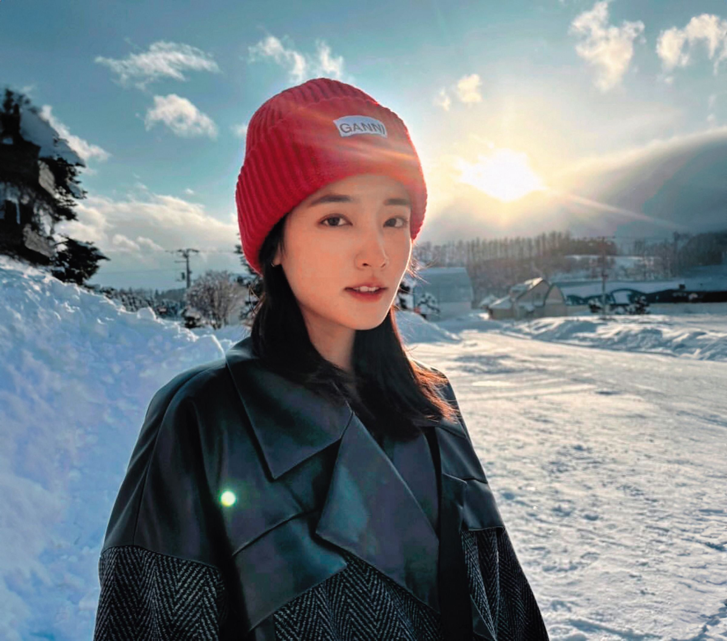 近來有網友抓包王淨與曹佑寧祕遊北海道，後來他們也各自貼出出遊照片。（翻攝自王淨IG）