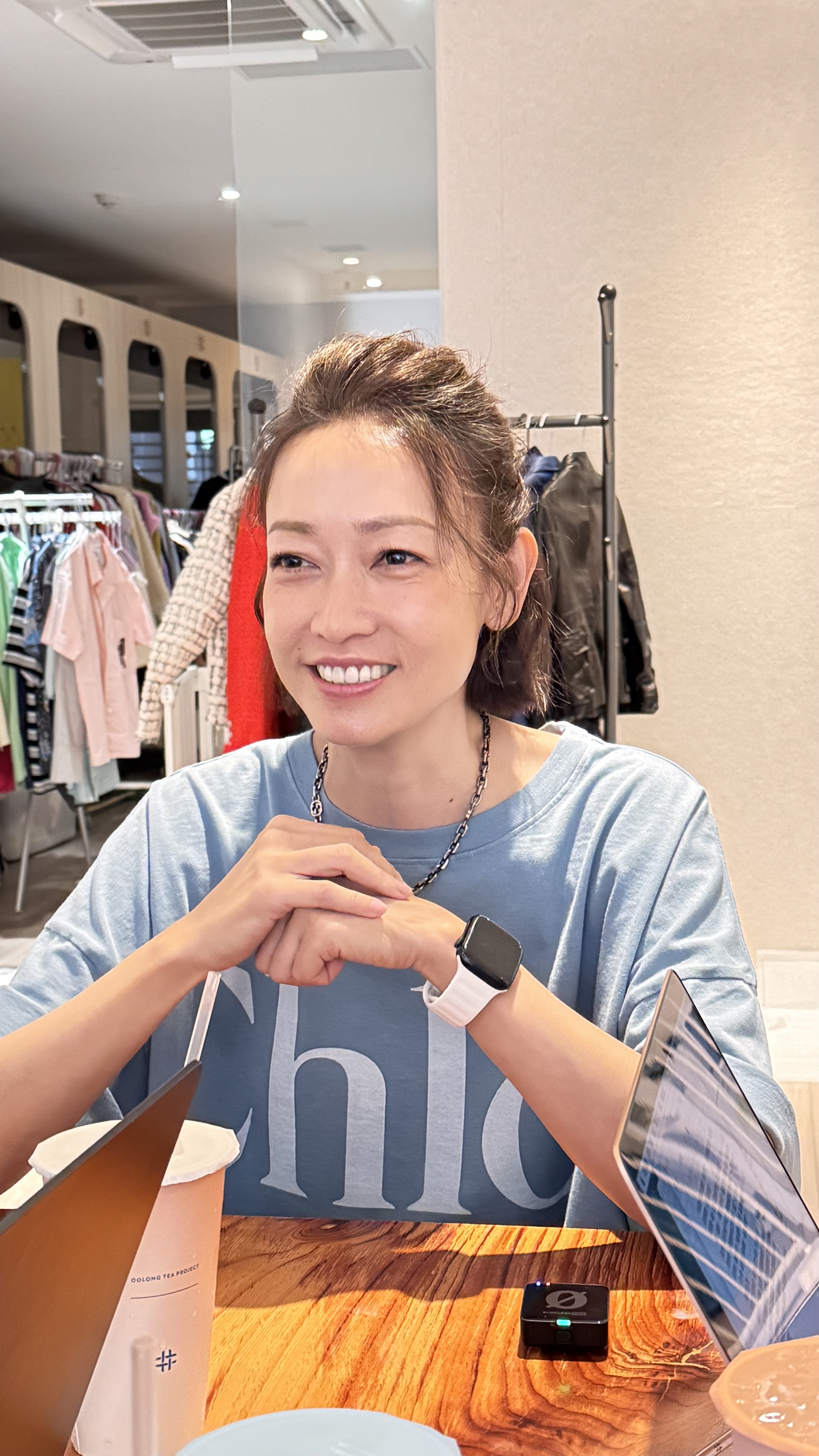 潘慧如被問到王俐人近期爭議表示是個人選擇。葉婉如攝