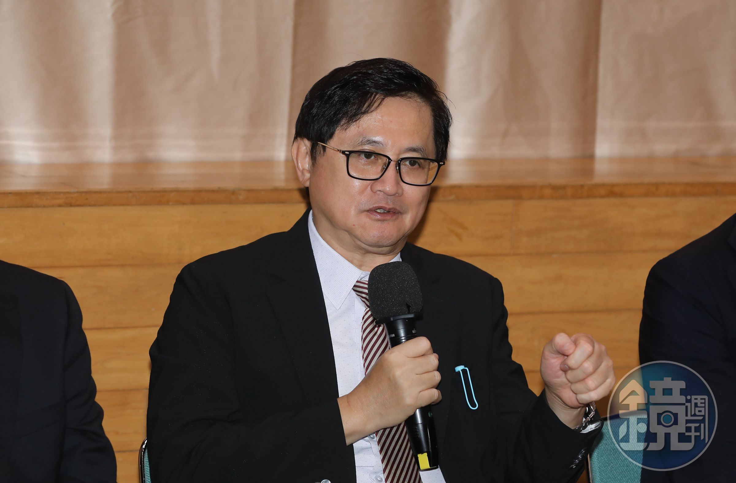 和碩董事長童子賢對川普說要收台灣保護費的言論表達看法。(本刊資料照)