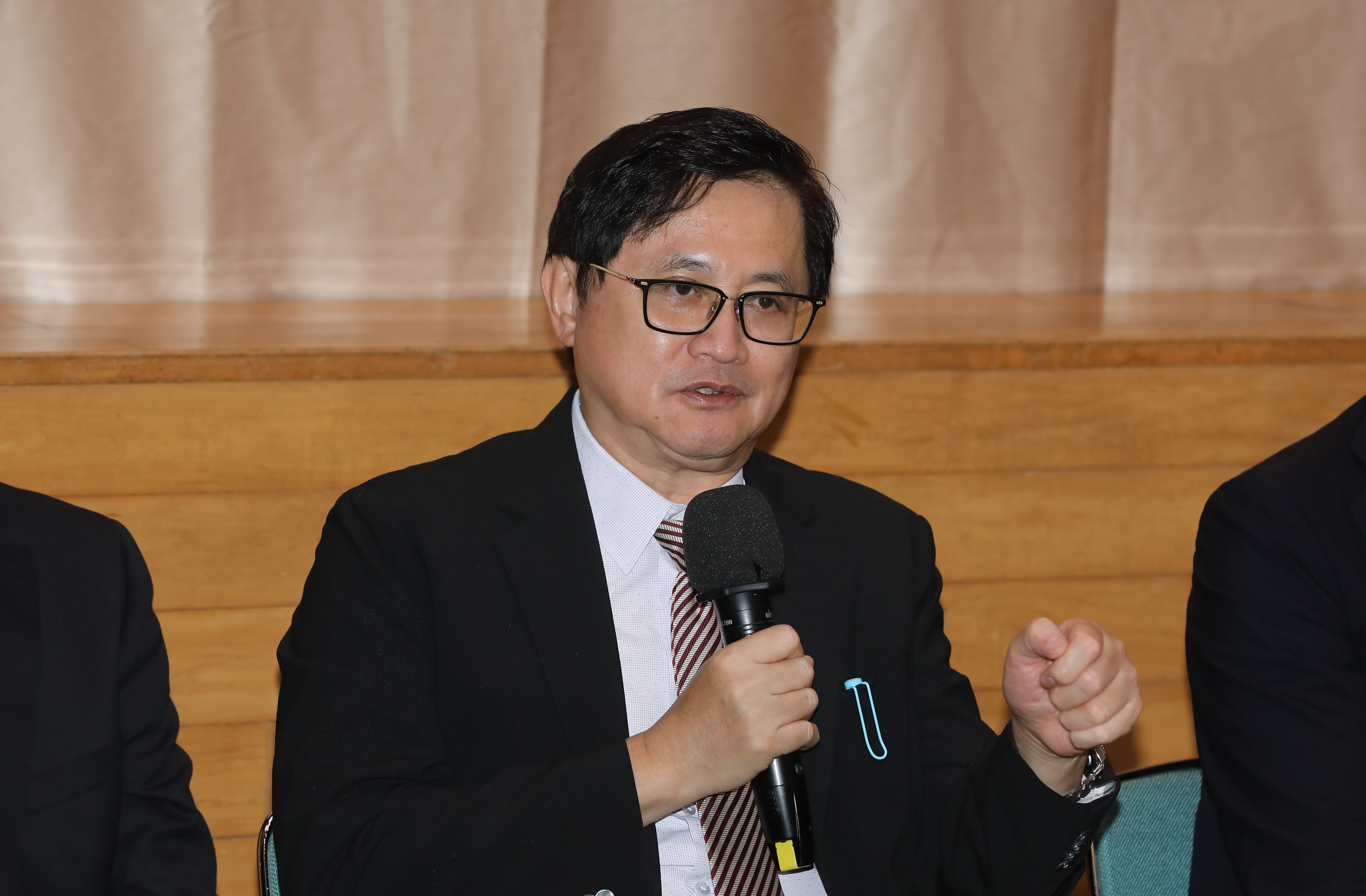 和碩董事長童子賢對川普說要收台灣保護費的言論表達看法。（本刊資料照）