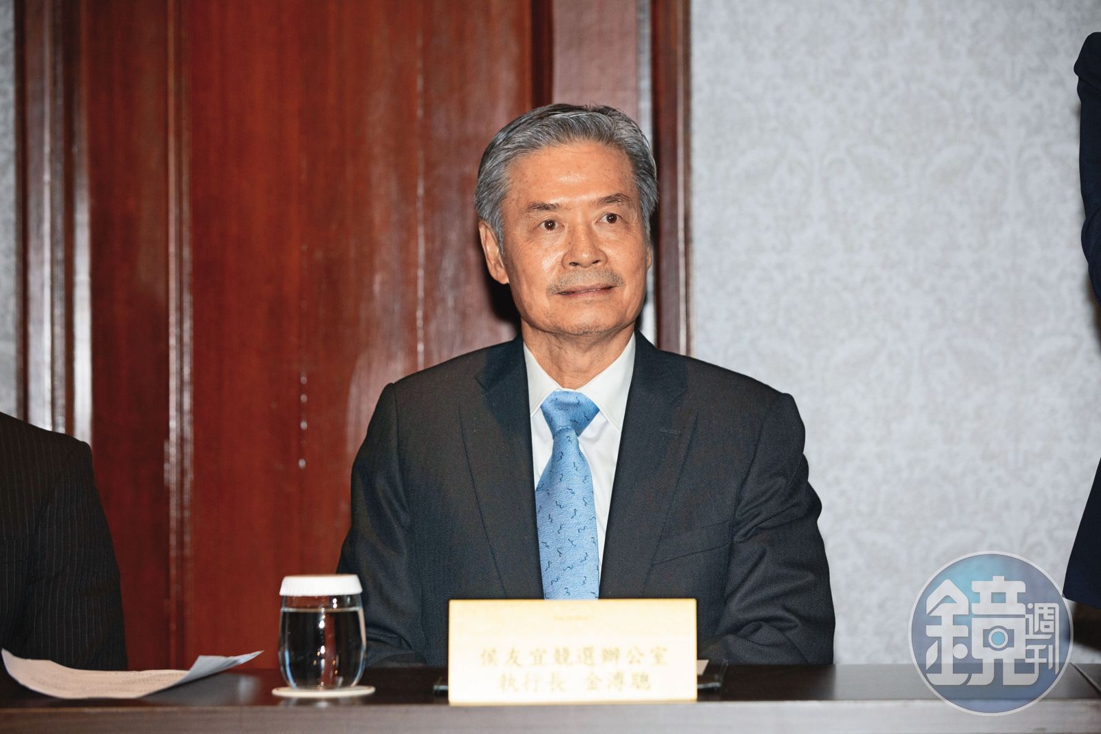 金溥聰結束2024總統大選輔選工作後，鮮少公開露面