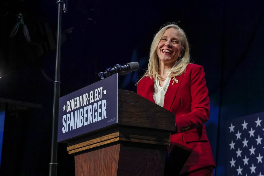 斯潘柏格為民主黨成功翻轉維吉尼亞州。（翻攝自Instagram @abigailspanberger）