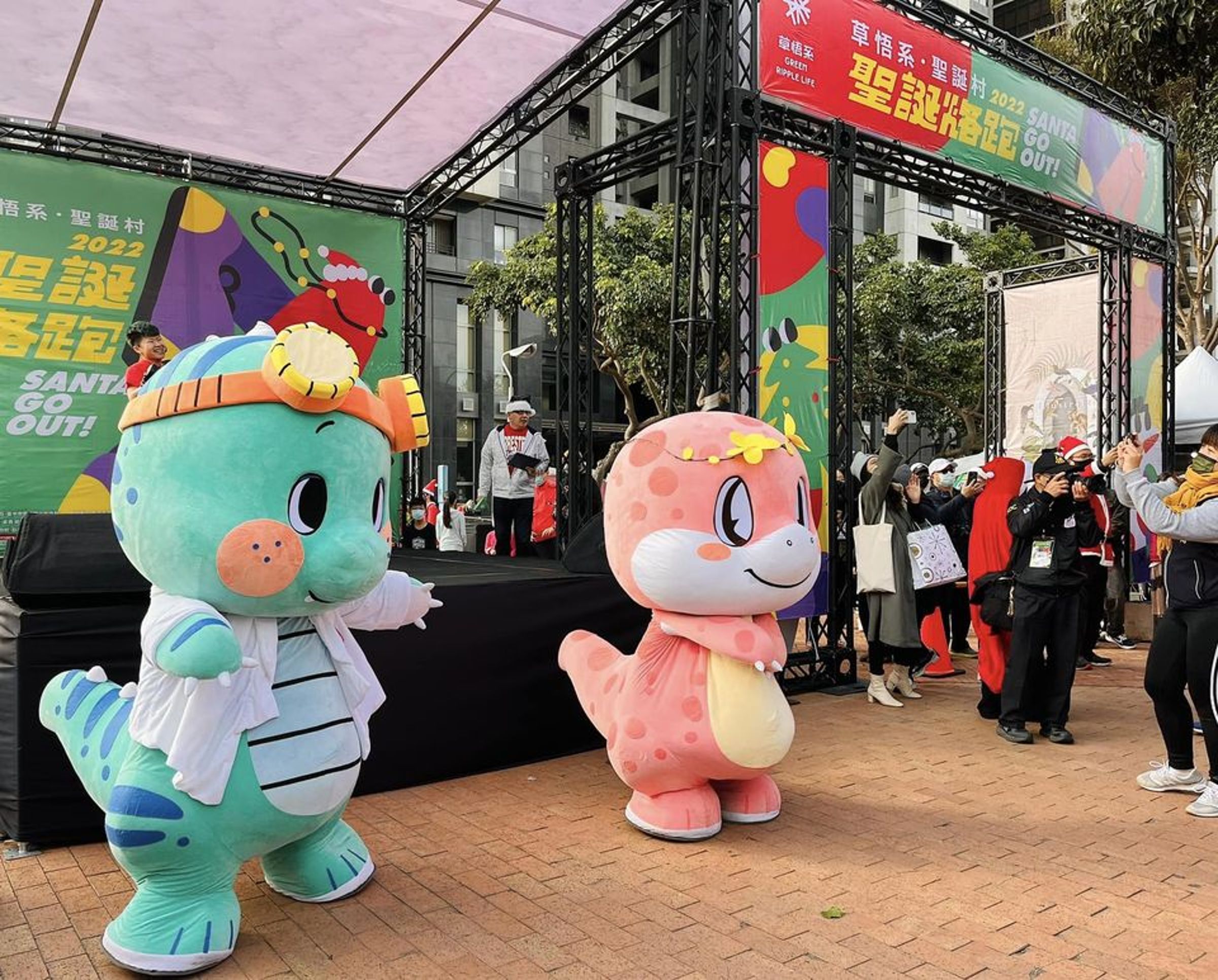 科博館的吉祥物也是龍,其中布比與百合最有人氣。(翻攝自國立自然科學博物館 National Museum of Natural Science臉書)