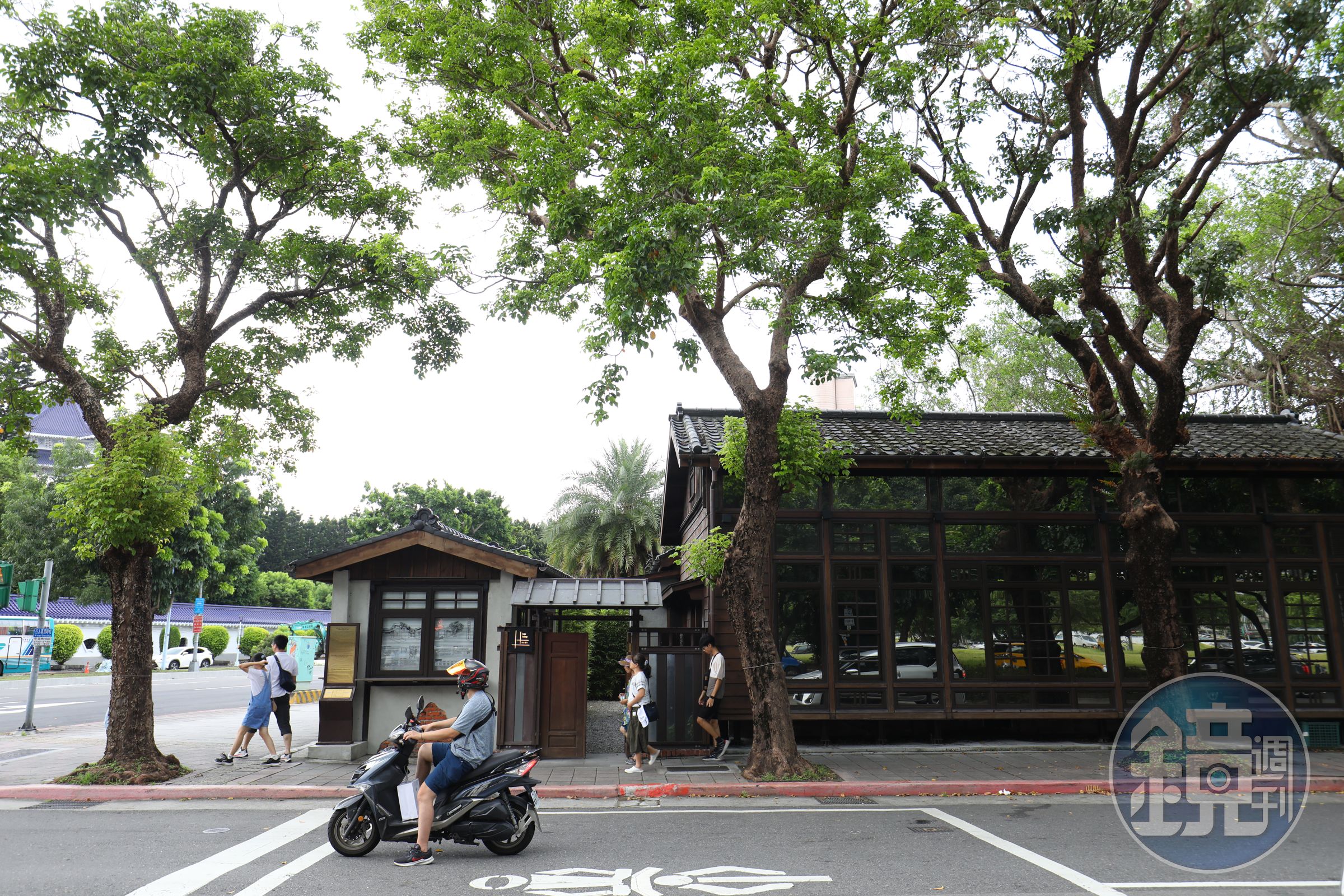 台北愛國東路上的日式歷史古蹟「樂埔薈所」建造於1940年，已有80年歷史。