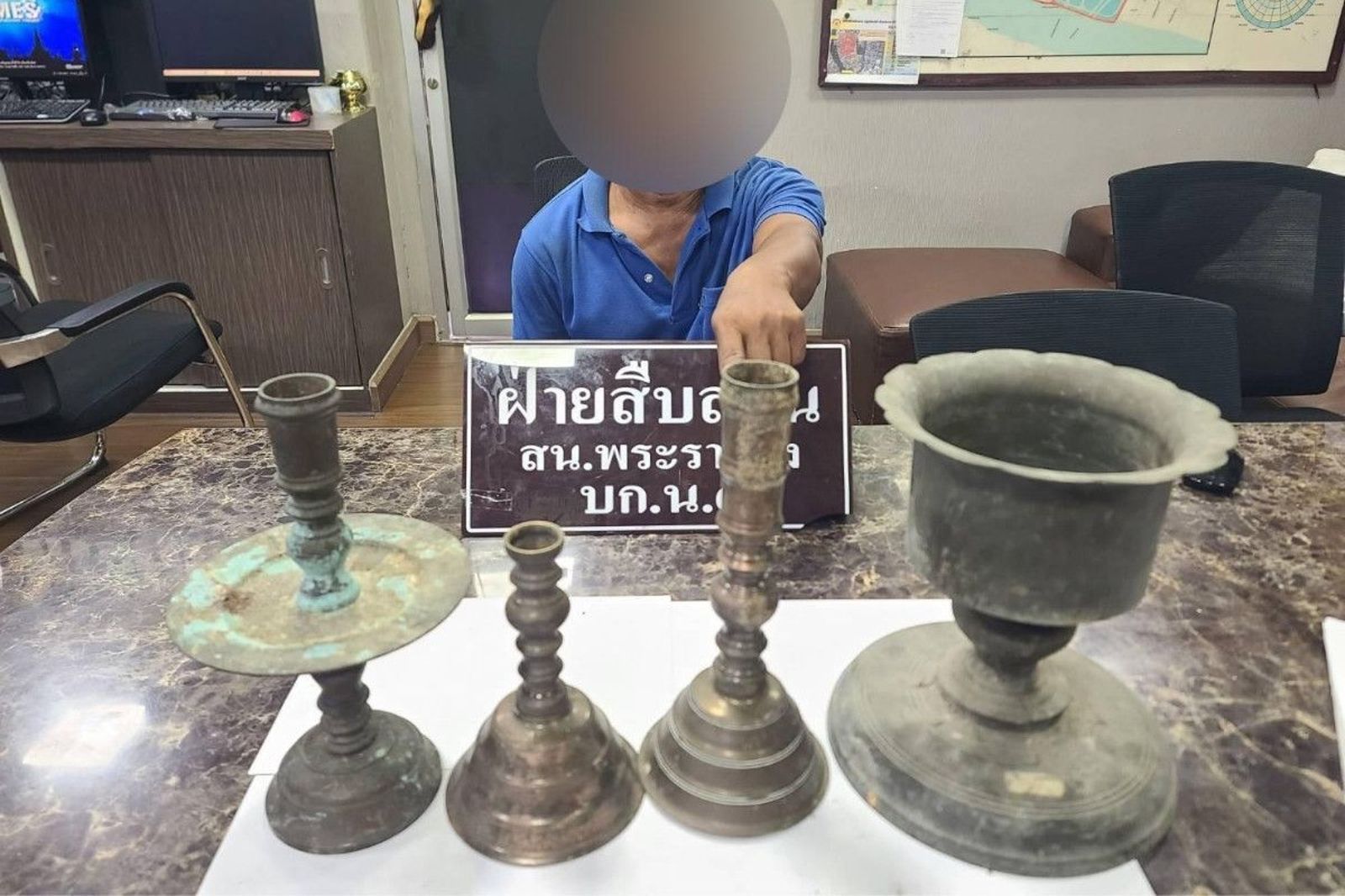 泰國臥佛寺驚傳竊案 男子偷燭台辯「佛像微笑同意」遭送辦