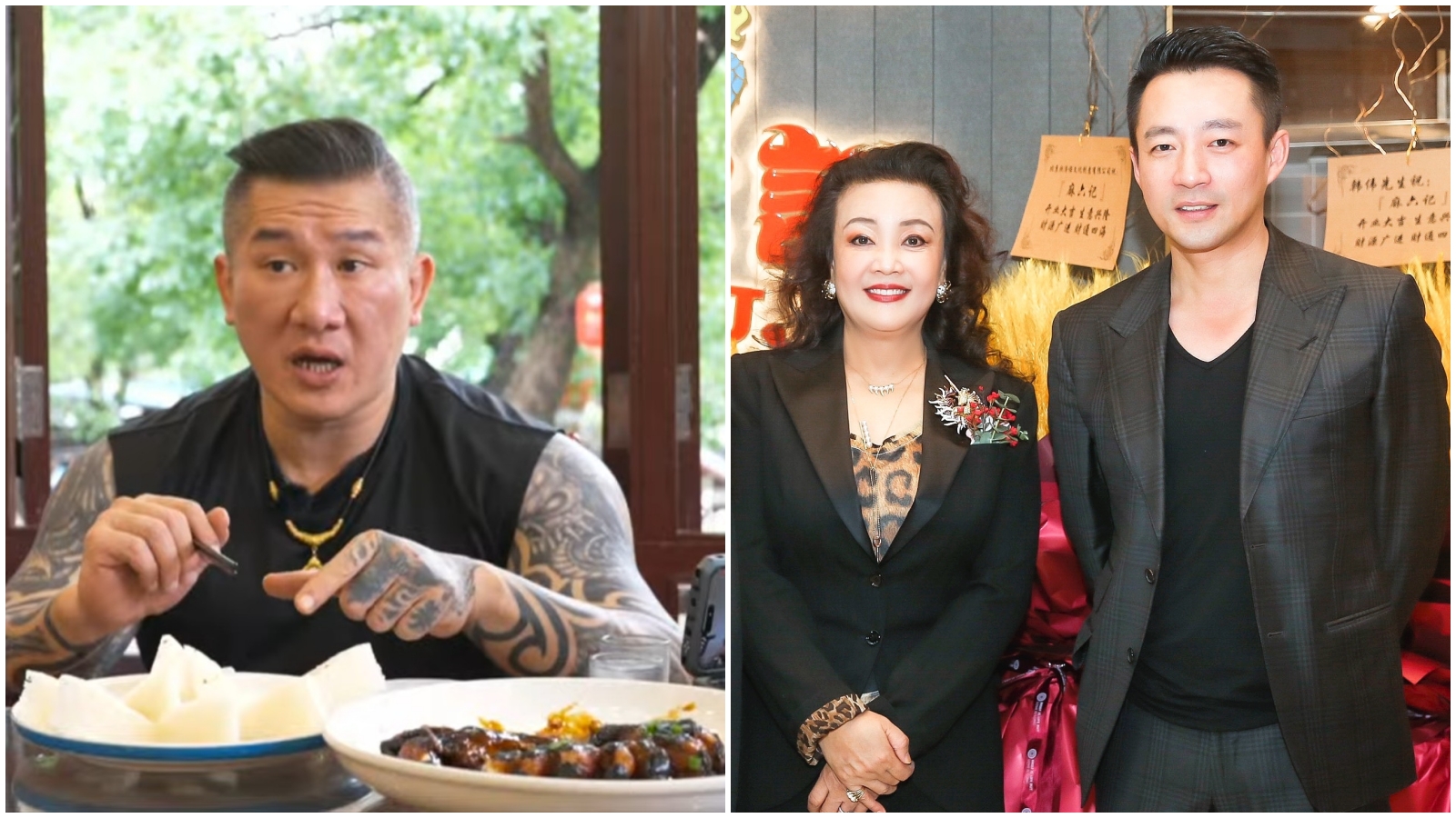 館長透露，今晚要跟汪小菲吃飯。（翻攝館長直播、微博）