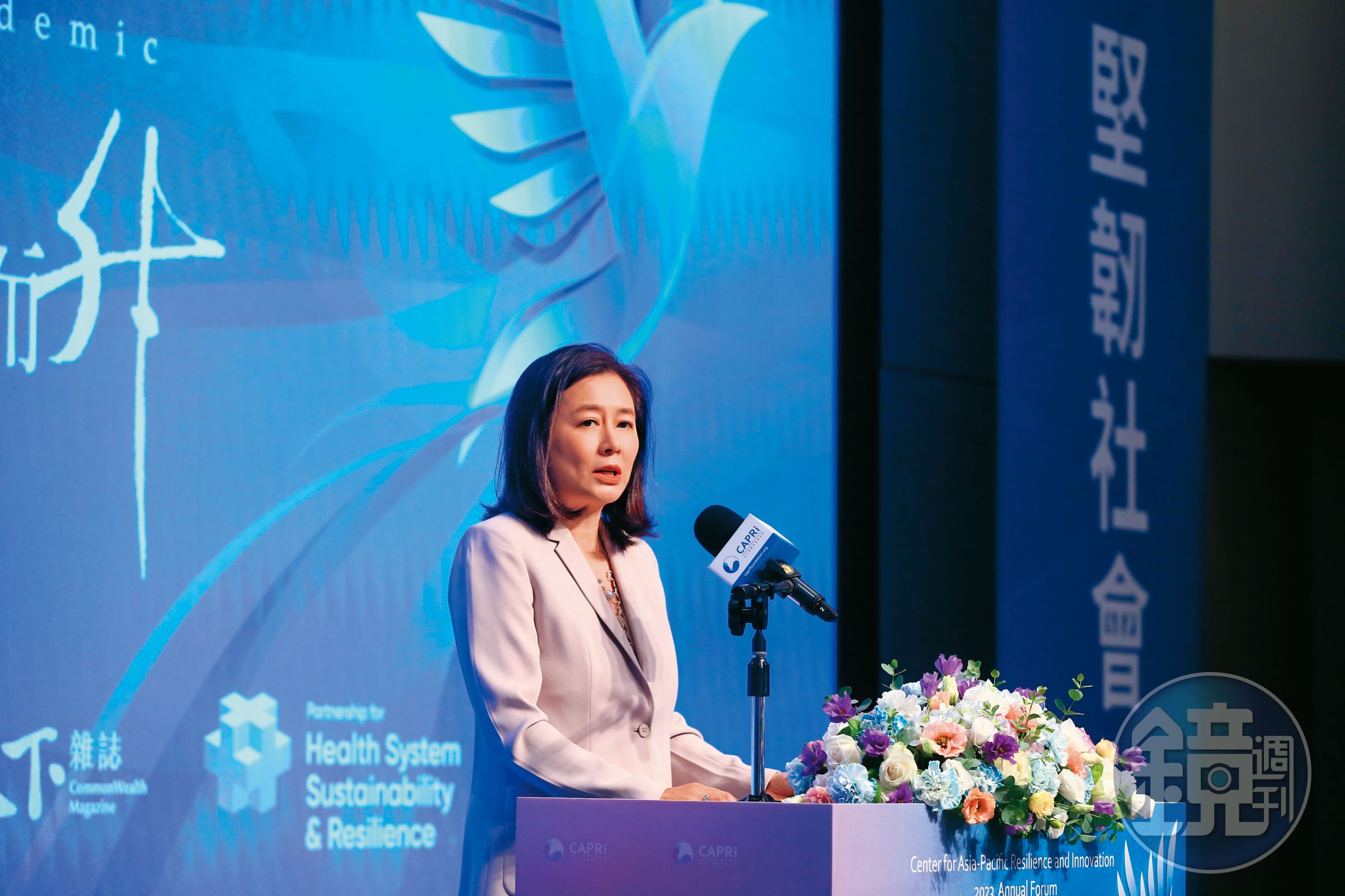 林夏如說：「美國和中國現在都在舉國家之力發展半導體產業，在兩強的擠壓下，台灣的半導體製造業未來一定會被壓縮。」