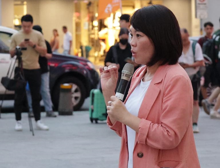 簡書培質疑，黃國昌提《刑訴法》修法，就是在縱放惡魔保母，當犯罪集團打手！（翻攝自臉書@簡舒培）