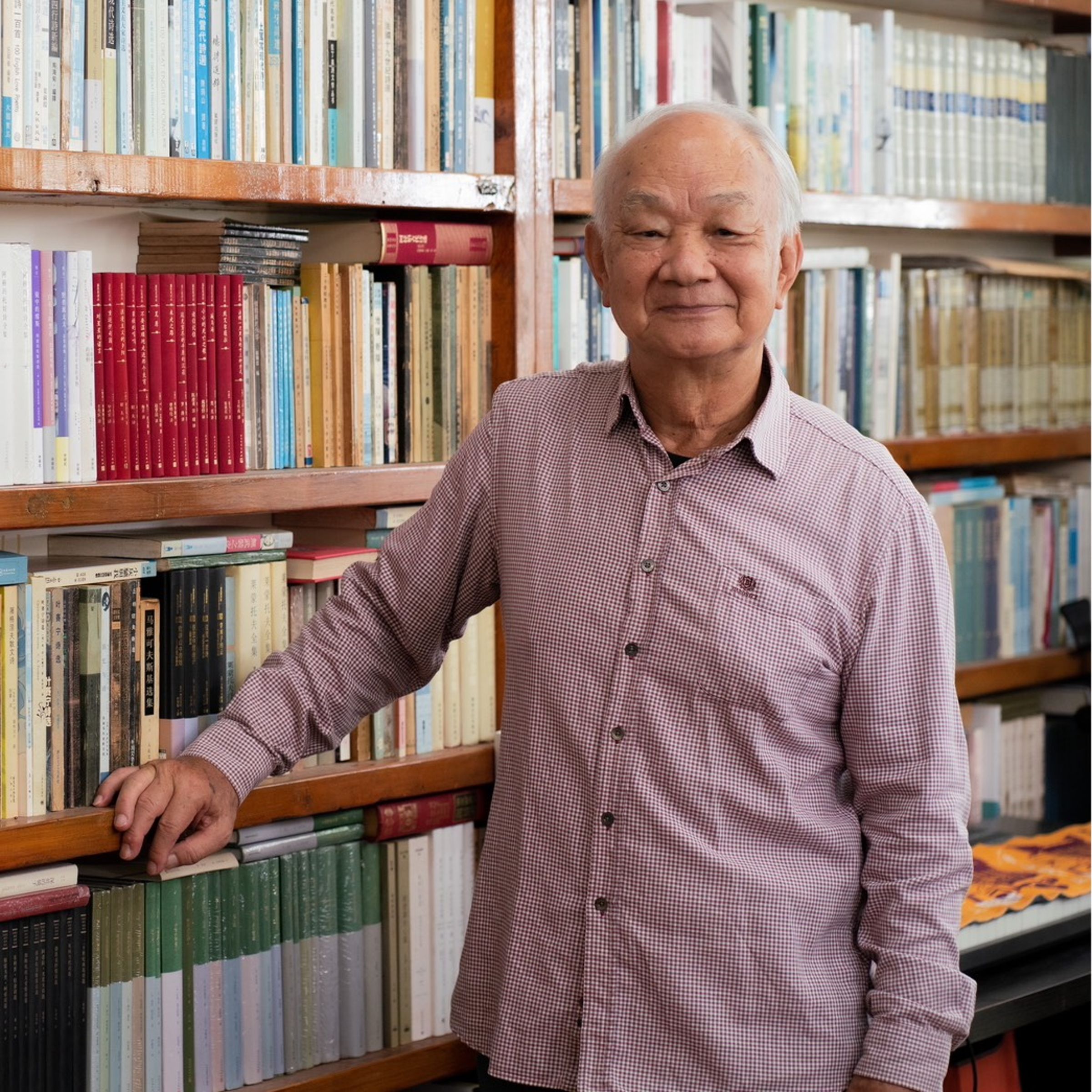 農民文學與鄉土詩創作文學家吳晟。（吳晟提供）