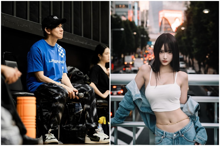 林俊傑爆出熱戀小他20歲的模特兒網紅，話題在中國社群引發熱議。（翻攝自林俊傑 JJ Lin臉書、IG@annalisaqiqi）