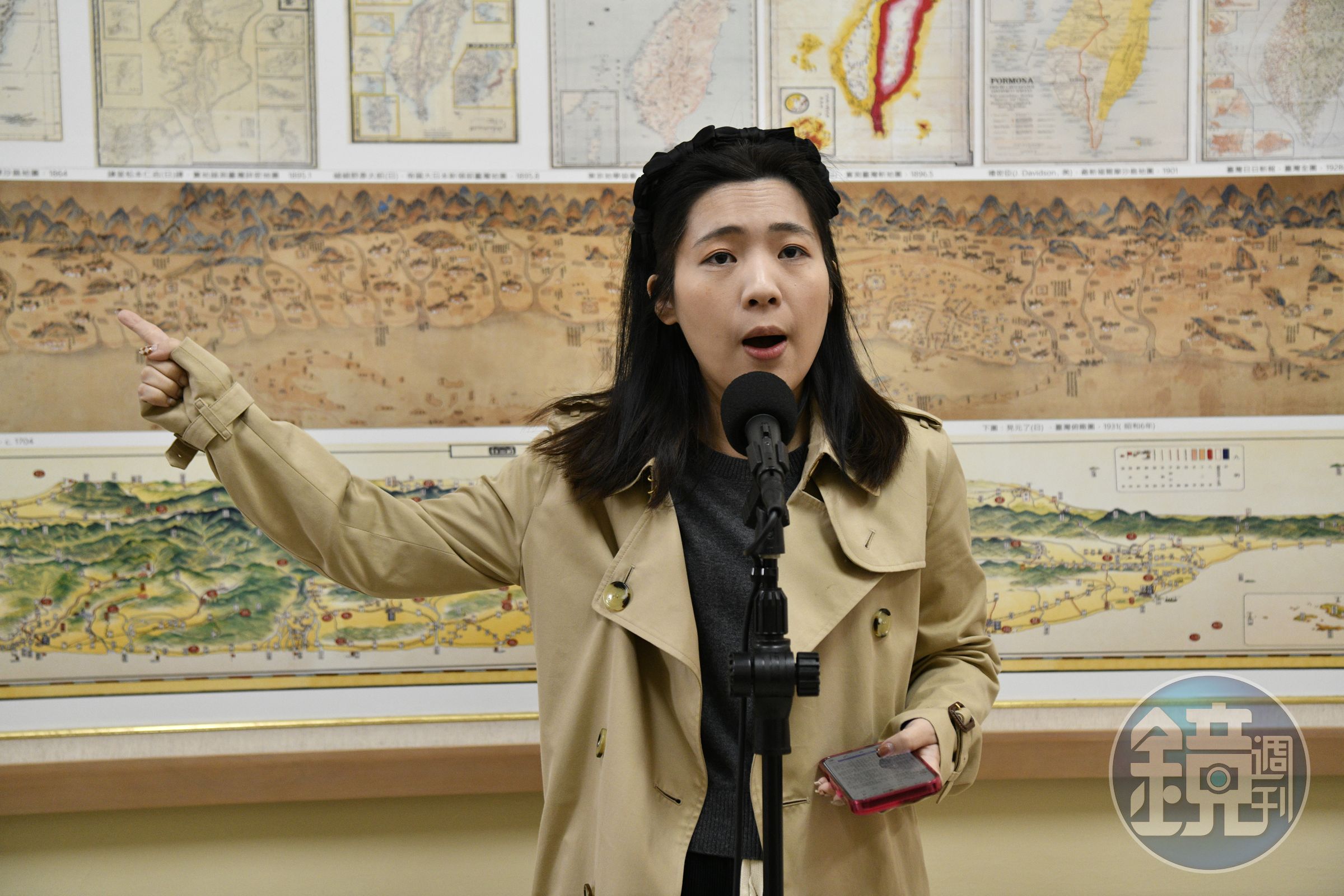 TVBS民調顯示徐巧芯的罷免案很可能會通過,黃呂錦茹表示有必要的話會找費鴻泰來幫忙。(本刊資料照)