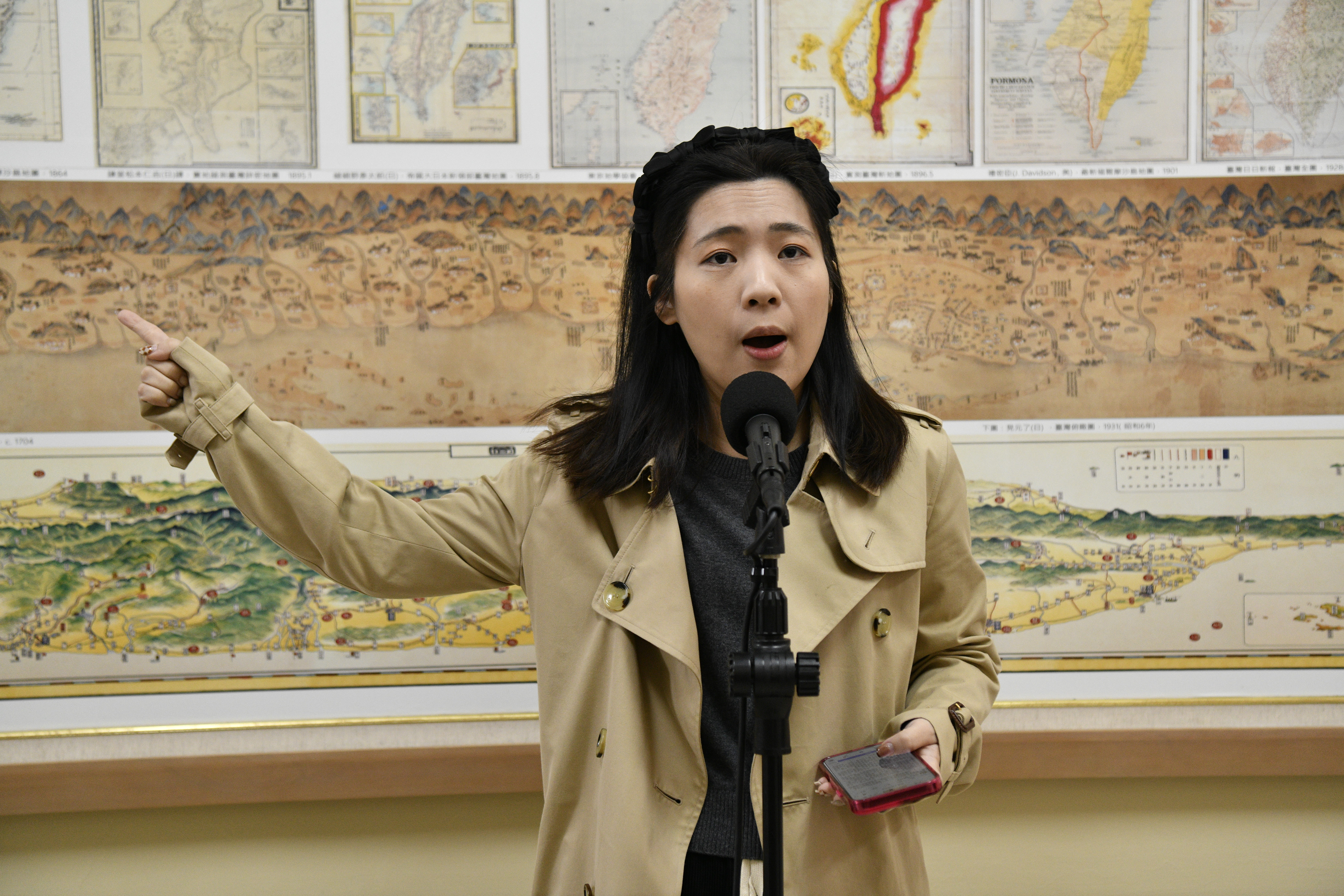 TVBS民調顯示徐巧芯的罷免案很可能會通過，黃呂錦茹表示有必要的話會找費鴻泰來幫忙。（本刊資料照）