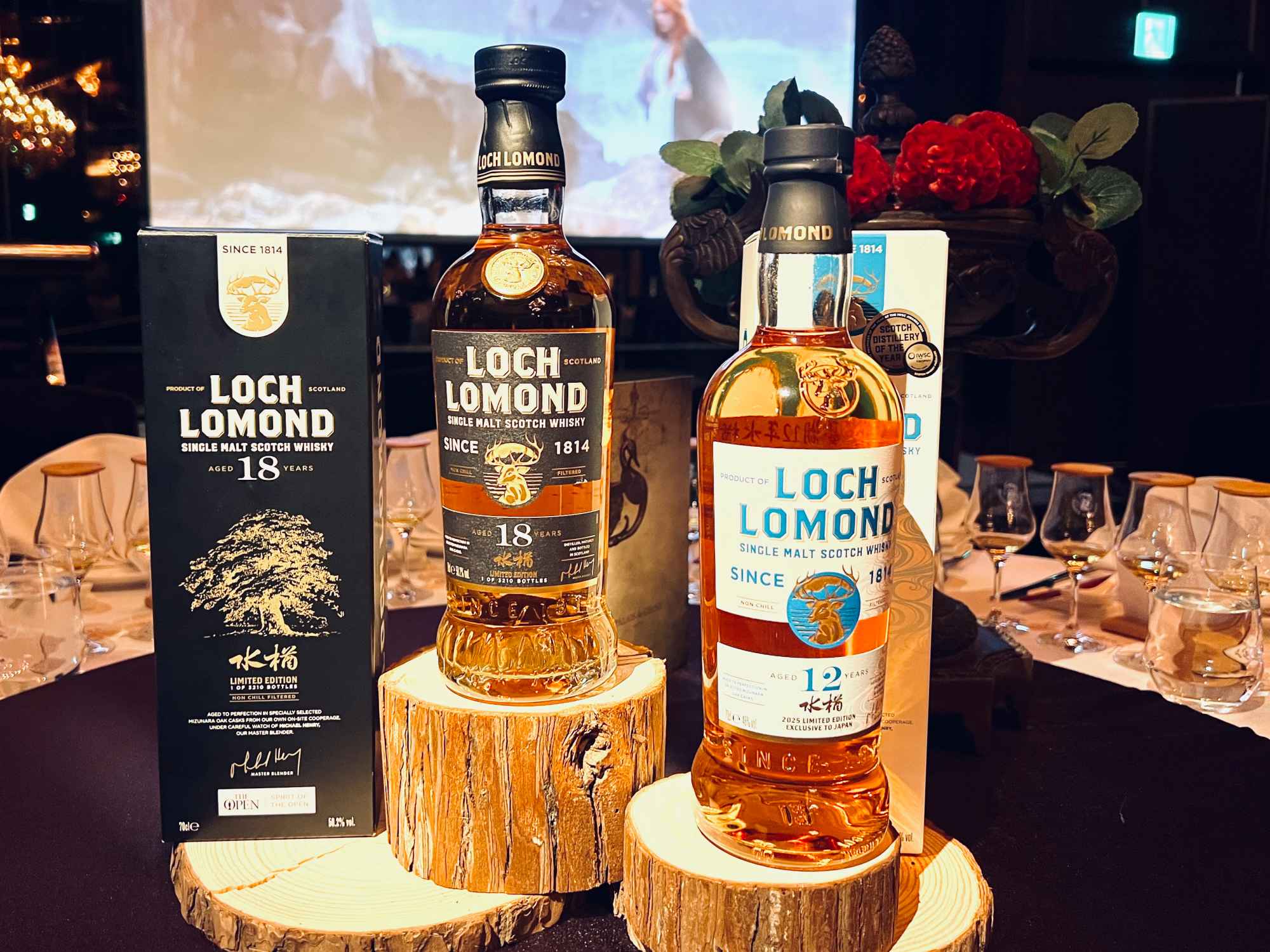 陸海洋行 2025 年 7 月正式接手 Loch Lomond 羅夢湖蘇格蘭威士忌台灣總代理後，隨即帶來兩 款話題新品『羅夢湖 12 年水楢桶日本限定版單一麥芽威士忌』與『羅夢湖 18 年水楢桶單一 麥芽威士忌』 。