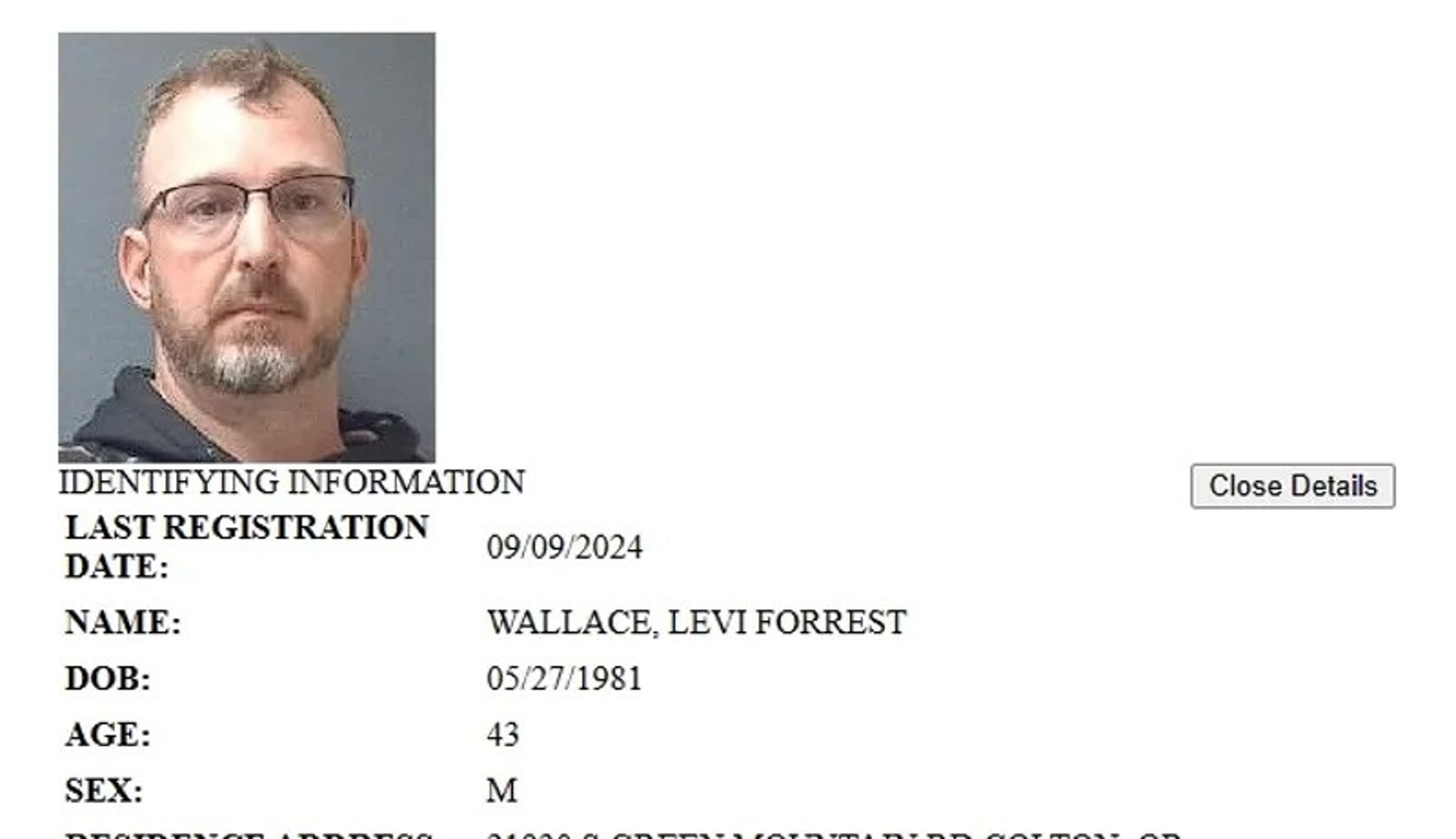 美籍男子李維（Levi Forrest WALLACE）曾犯下未成年性猥褻，上月初入境台灣，並入住桃園機場附近的商旅，引發家長恐慌。（翻攝畫面）