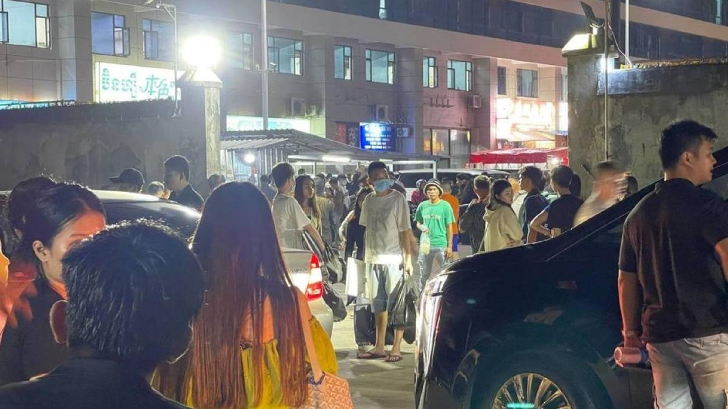 柬埔寨西哈努克省發展成著名「中國城」,被認為是中國跨境犯罪集團的基地之一。(翻攝自柬中時報)