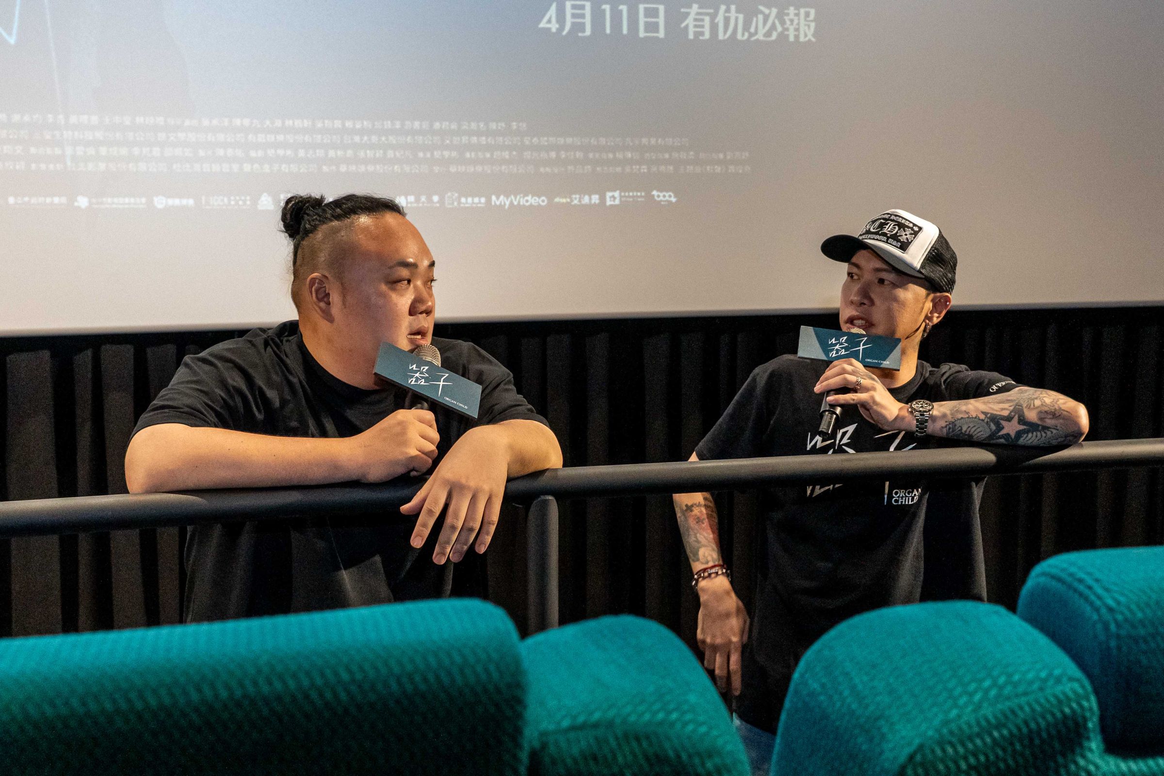 大淵雖然戲分不多,卻為角色創造完整人設,非常認真;小春則很適合演話不多酷酷的角色。(華映提供)