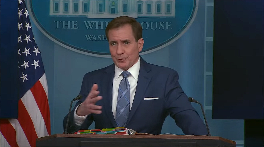 中國介選情況頻傳，美國白宮重申，呼籲各界尊重台灣的民主選舉。（翻攝自白宮YouTube）