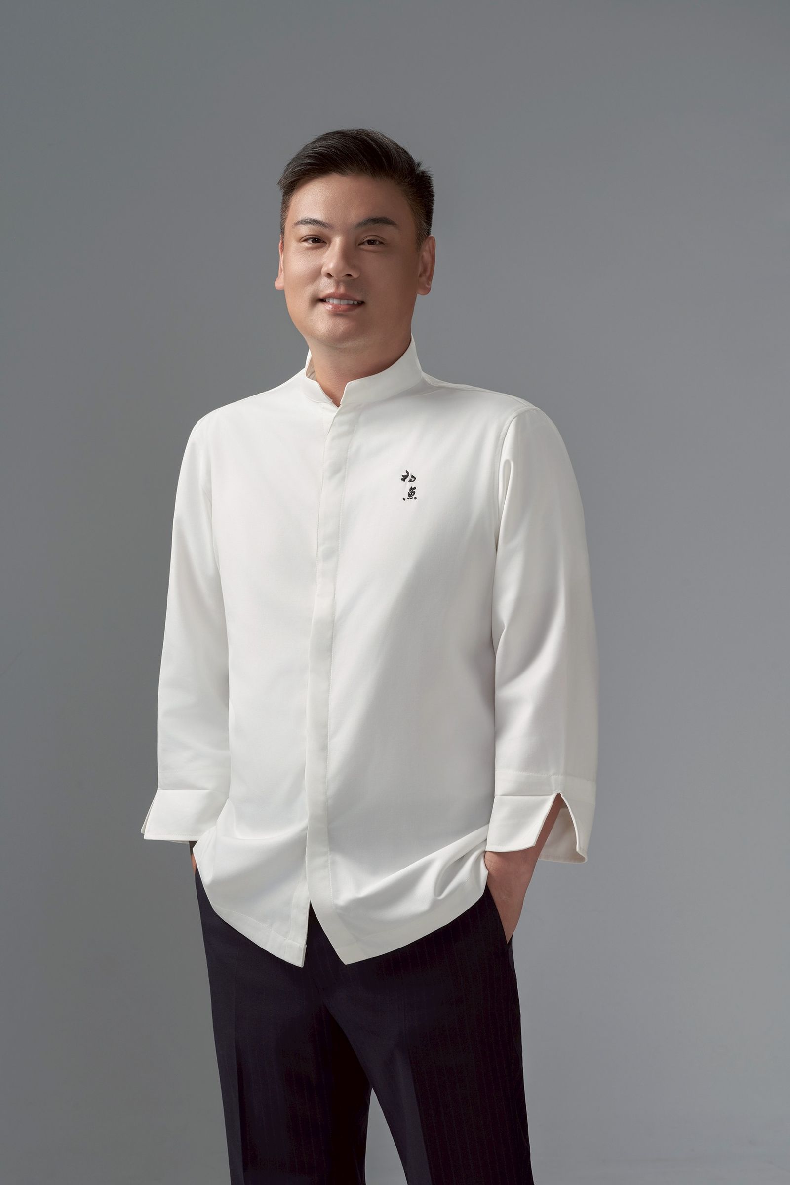 豊漁（7847）朱𩃀理董事長，短短10年帶領集團開創七大品牌,打造10億 餐飲王國。（豊漁餐飲集團提供）