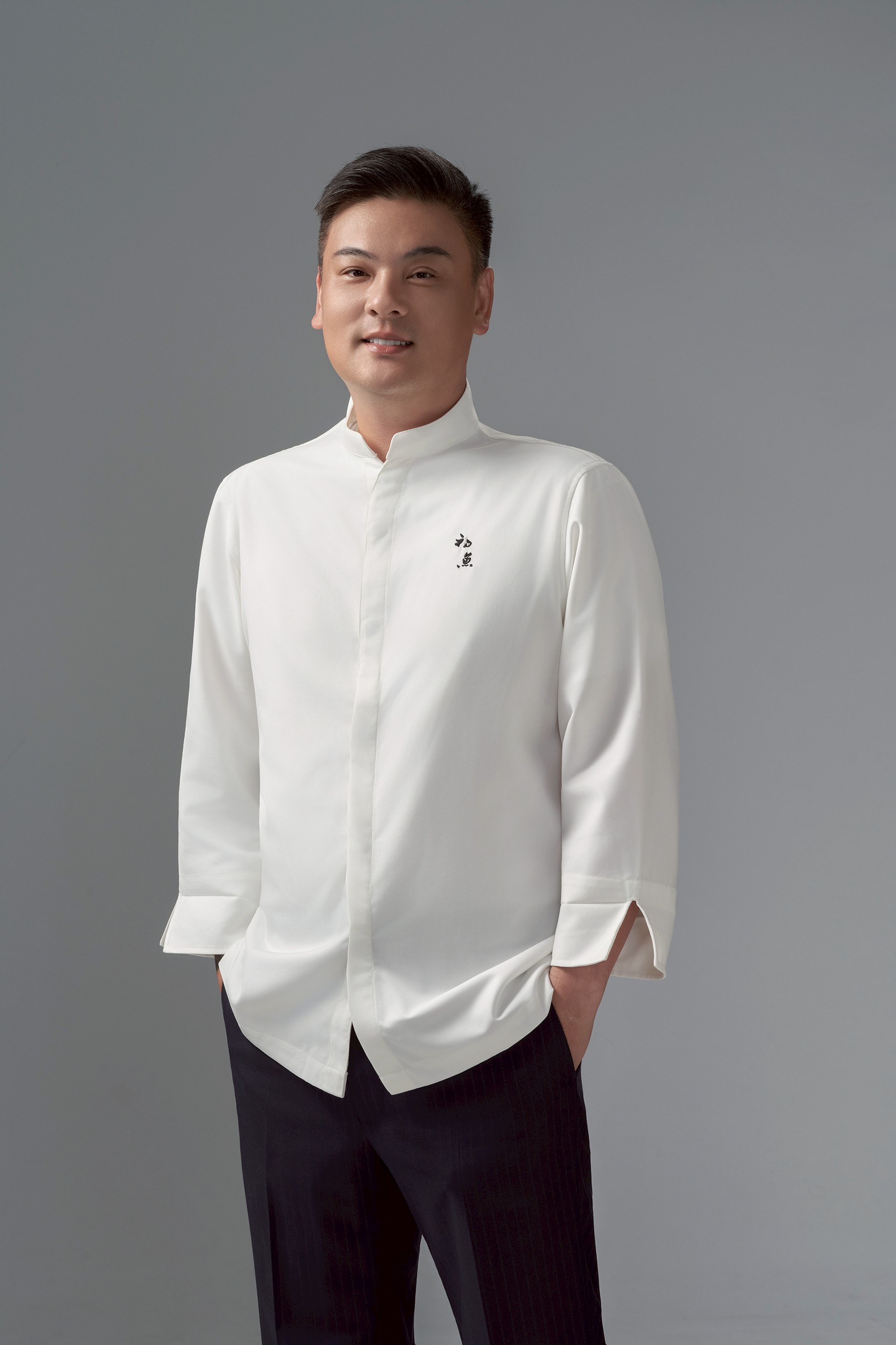 豊漁（7847）朱𩃀理董事長，短短10年帶領集團開創七大品牌,打造10億 餐飲王國。（豊漁餐飲集團提供）