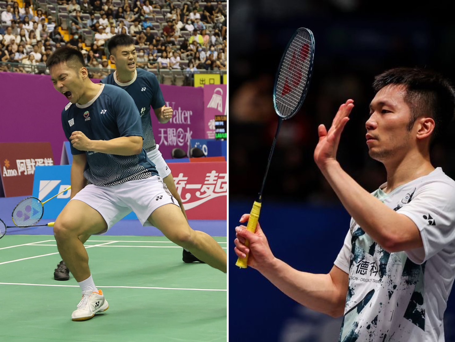 李洋將高掛球拍，明日舉行引退感恩活動。（翻攝臉書「李洋/Lee Yang」）