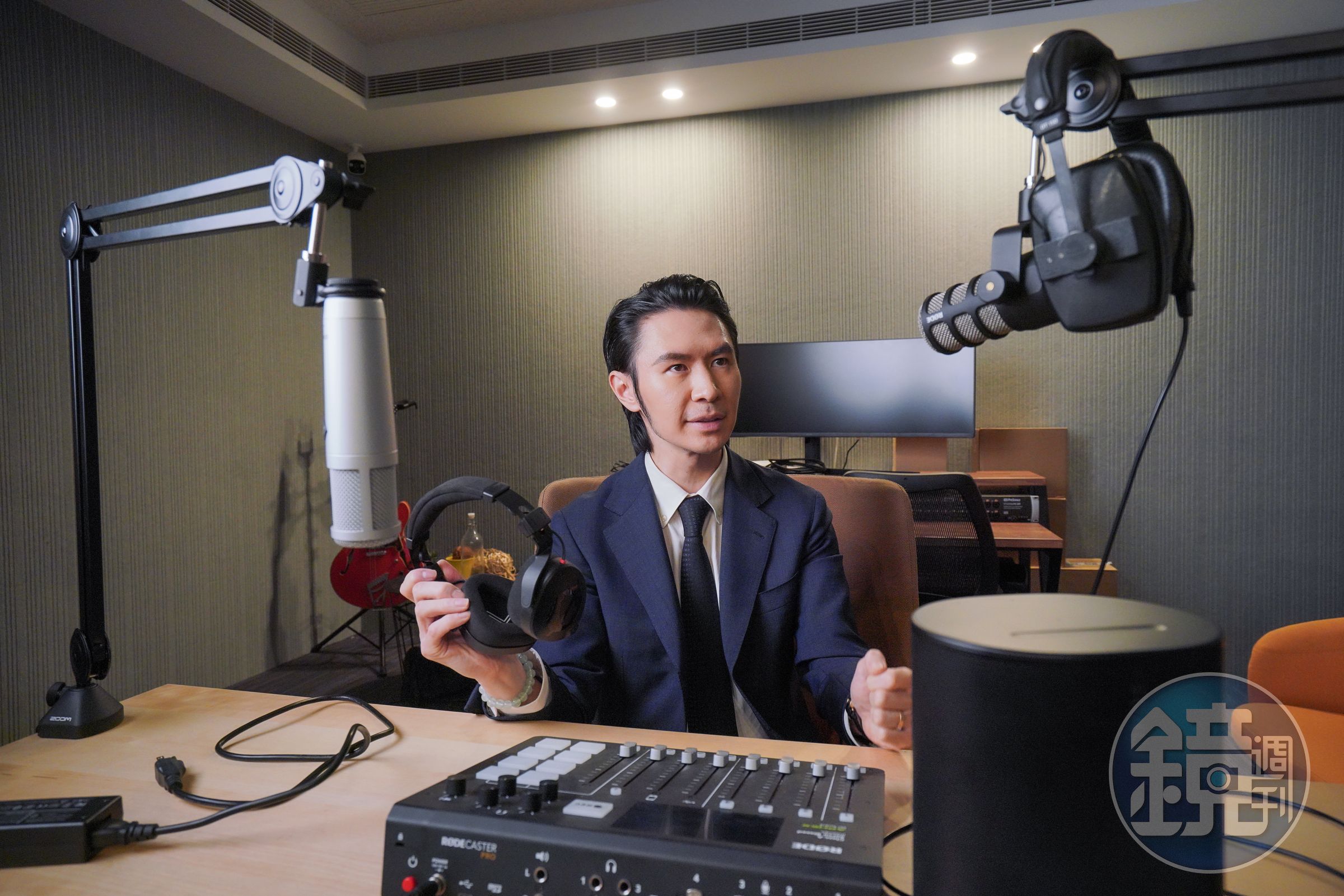 正成跨足音訊設備，成為podcaster背後的軍火庫，正是丘紘豪一手推動。