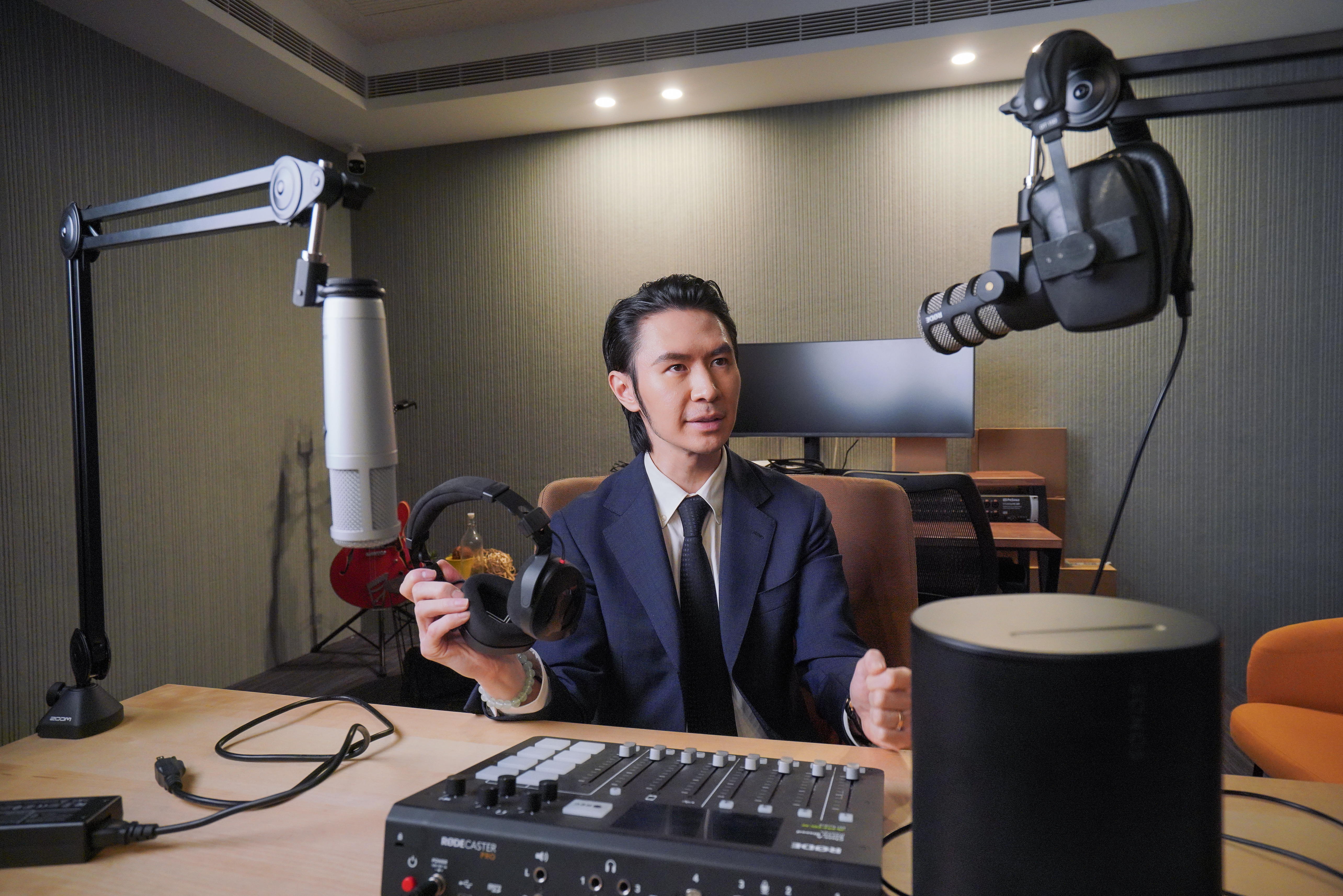 正成跨足音訊設備，成為podcaster背後的軍火庫，正是丘紘豪一手推動。