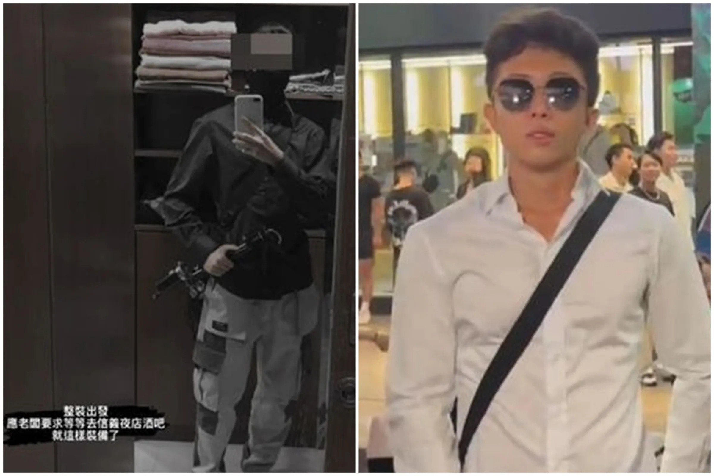 孫鵬住家遭搜索，孫安佐被帶回刑大。（翻攝畫面、孫安佐IG）