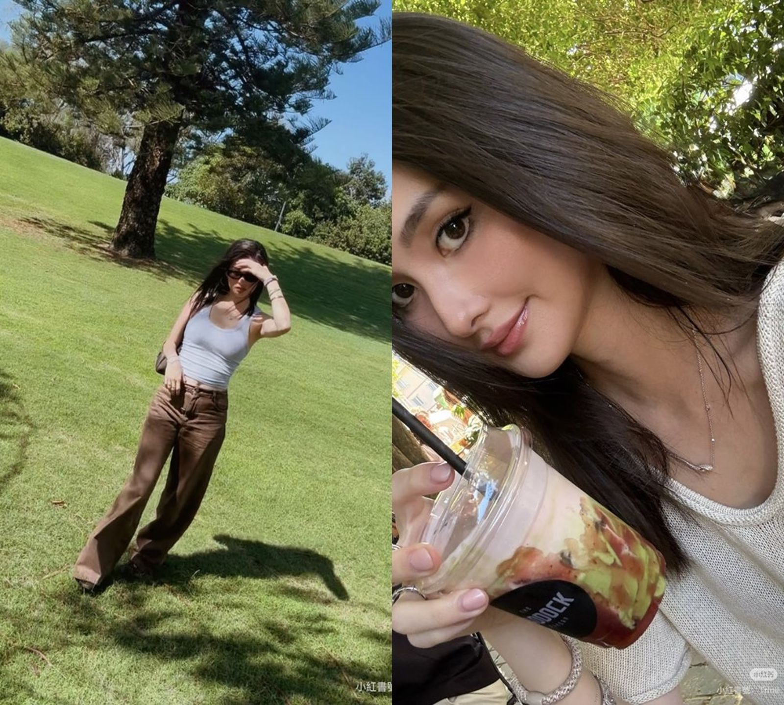 廖思惟PO出生活照，可見她狀態相當好。（翻攝廖思惟小紅書）