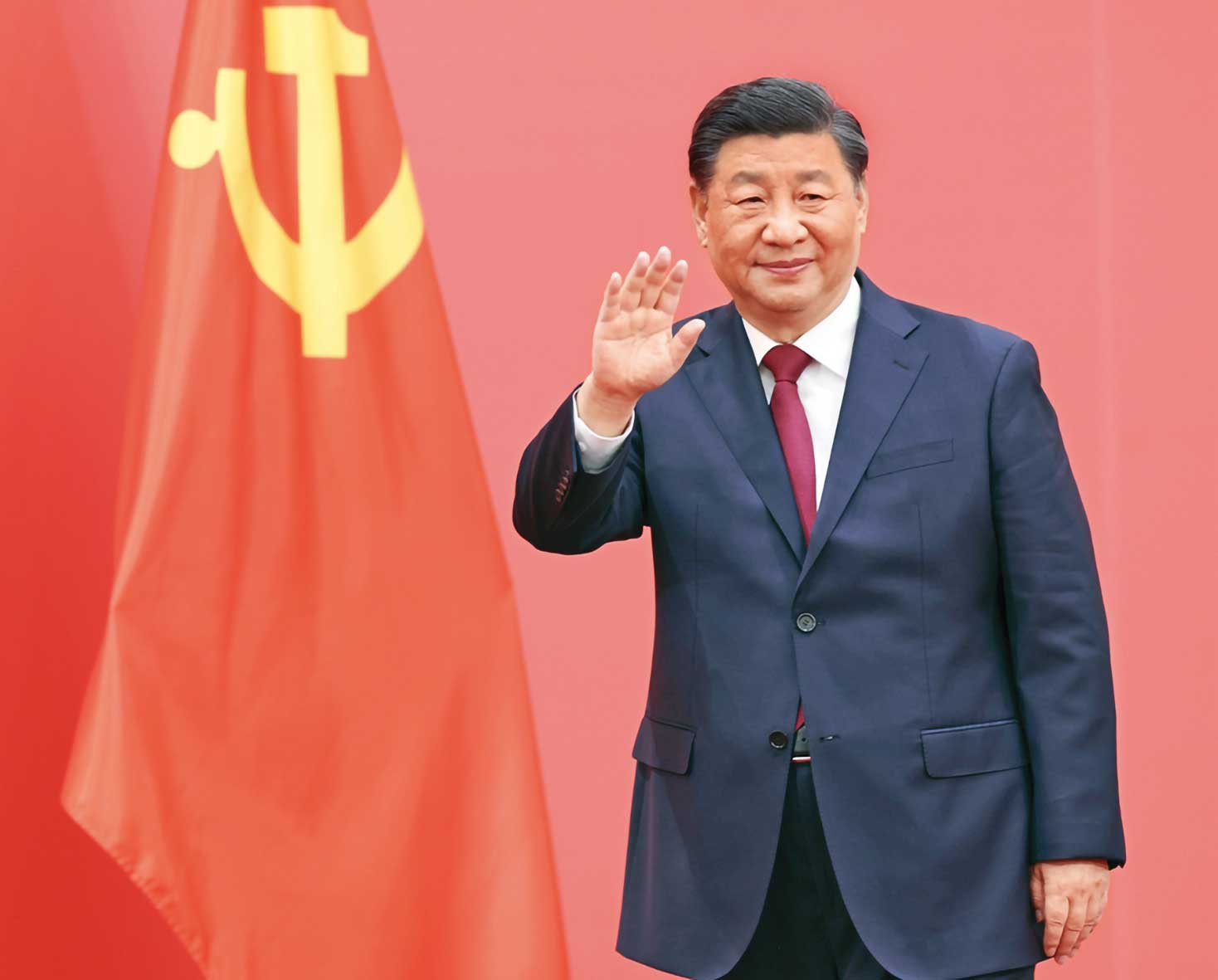 鄭麗文鬆口願赴中交流,與中共總書記習近平(圖)會面。(翻攝新華網)