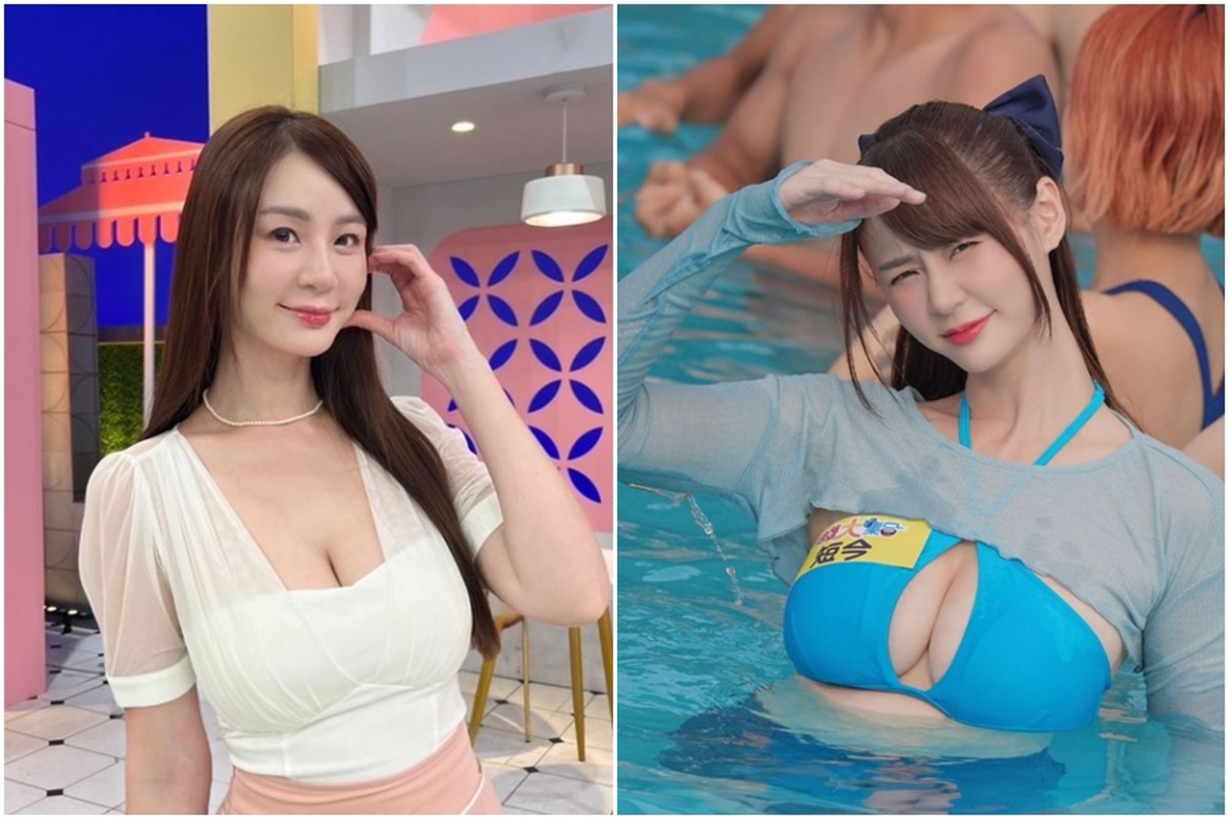 中信兄弟啦啦隊人氣成員短今身材高䠷又火辣。（翻攝自IG sammie_923）