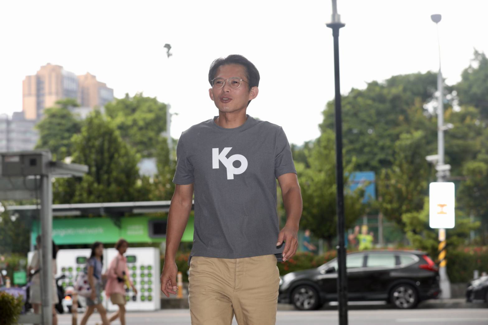 黃國昌宣布要角逐2026新北市長。（鏡報林煒凱）