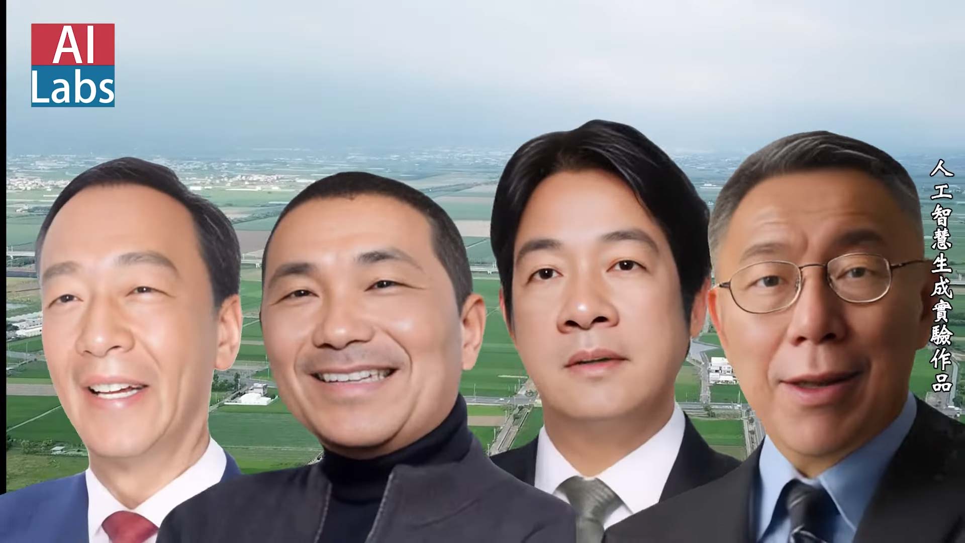 科技技術成熟、AI都能自動生成影片的時代，應考慮推行電子與實體雙軌投票制，落實基本投票權利。（翻攝AILabs台灣人工智慧實驗室YouTube）